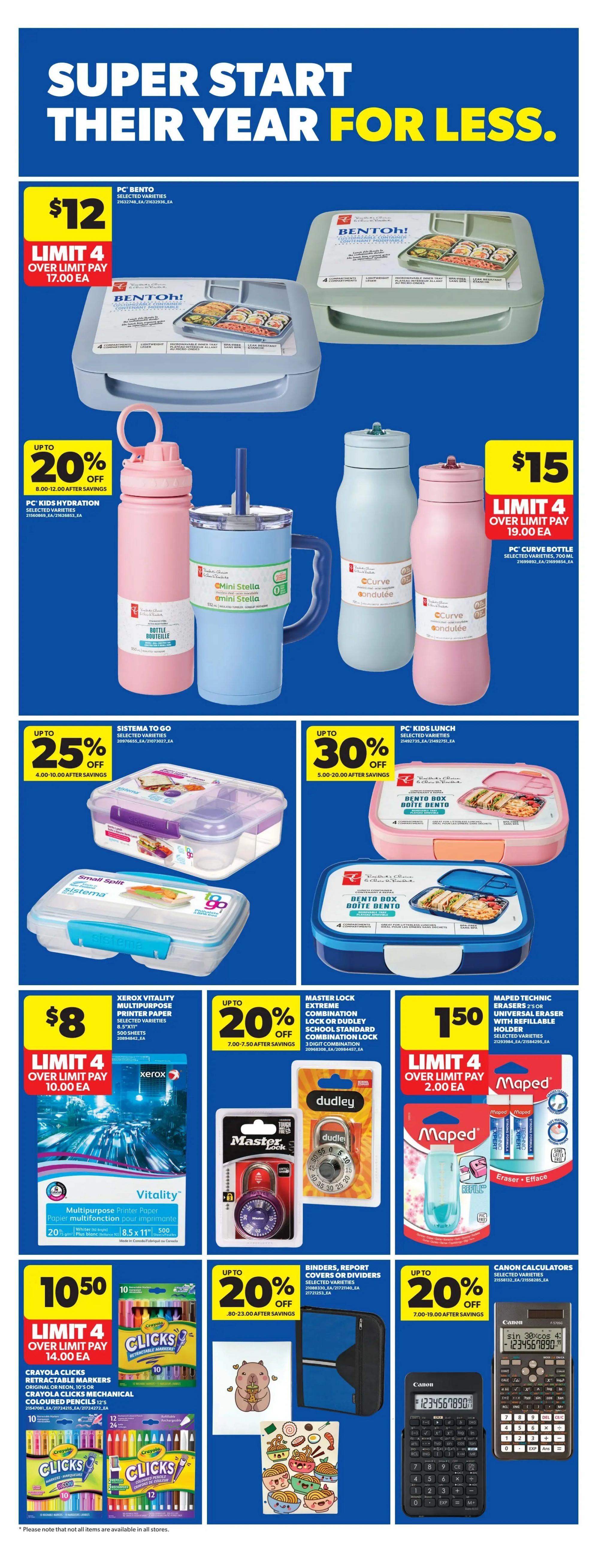 Real Canadian Superstore (West) Flyer July 9 to 15