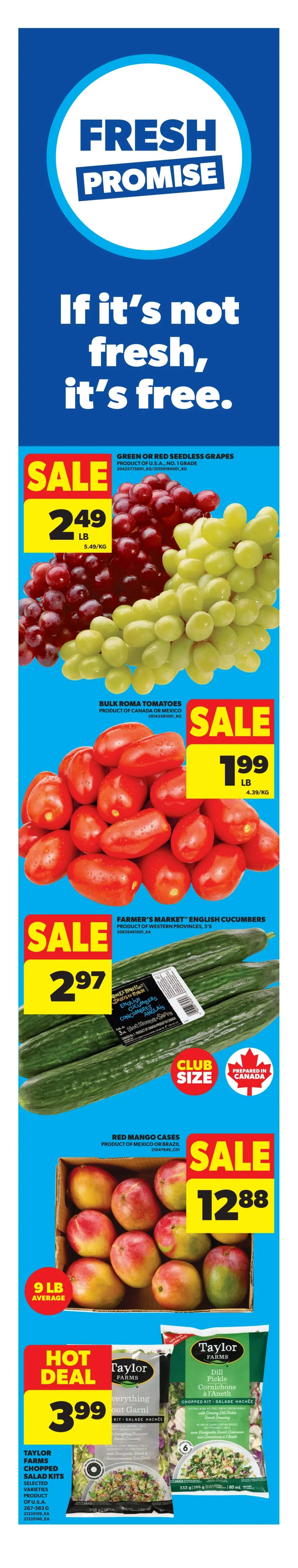 Real Canadian Superstore (West) Flyer July 9 to 15