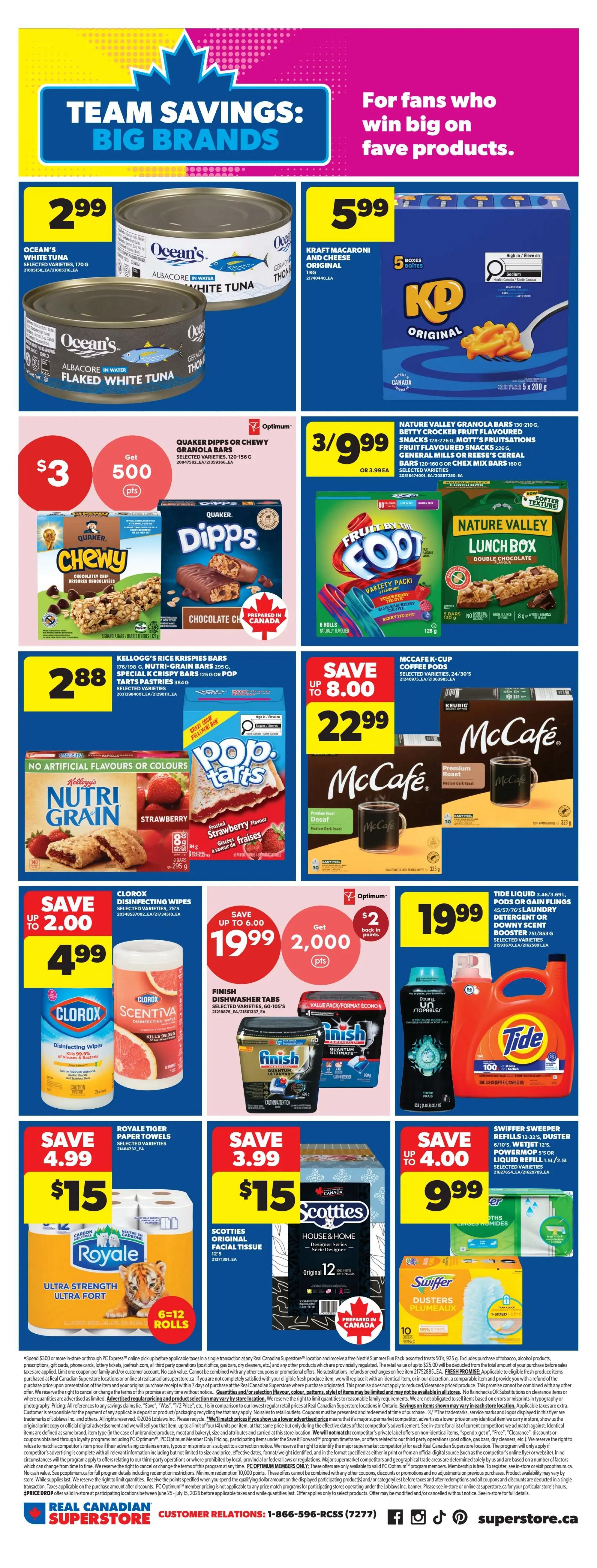 Real Canadian Superstore (ON) Flyer July 9 to 15