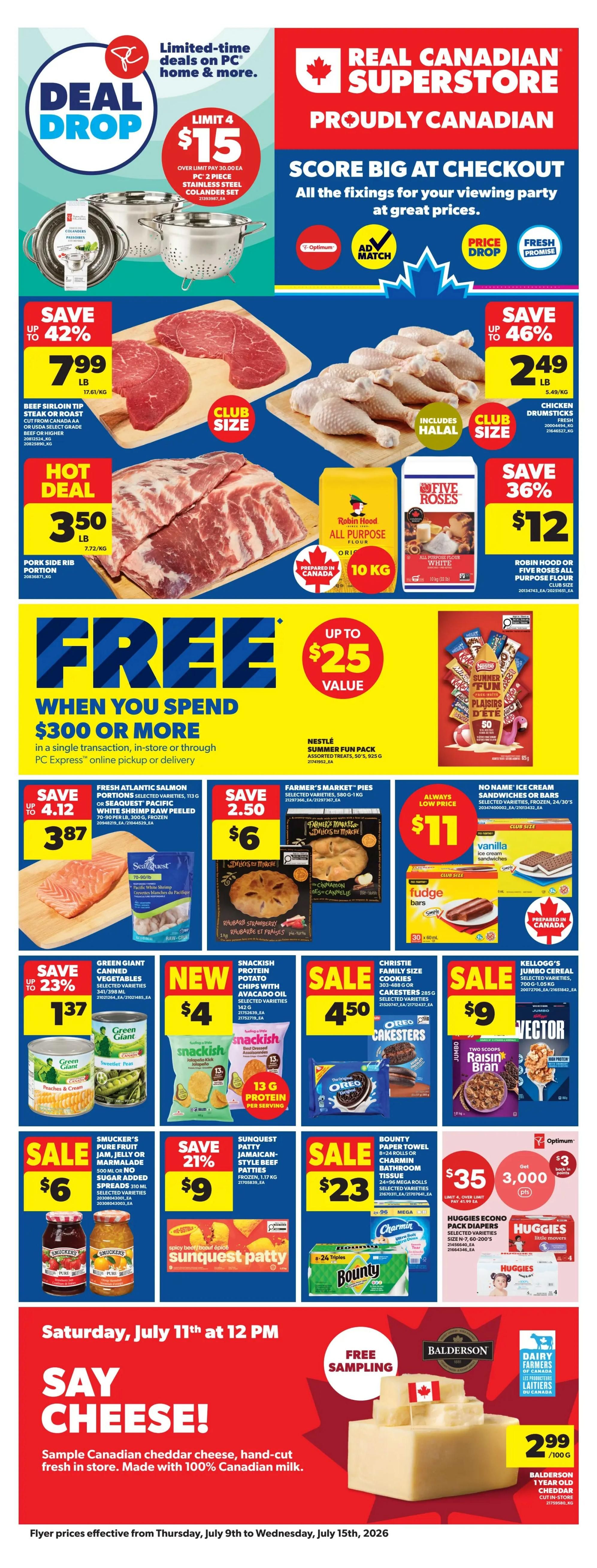 Real Canadian Superstore (ON) Flyer July 9 to 15