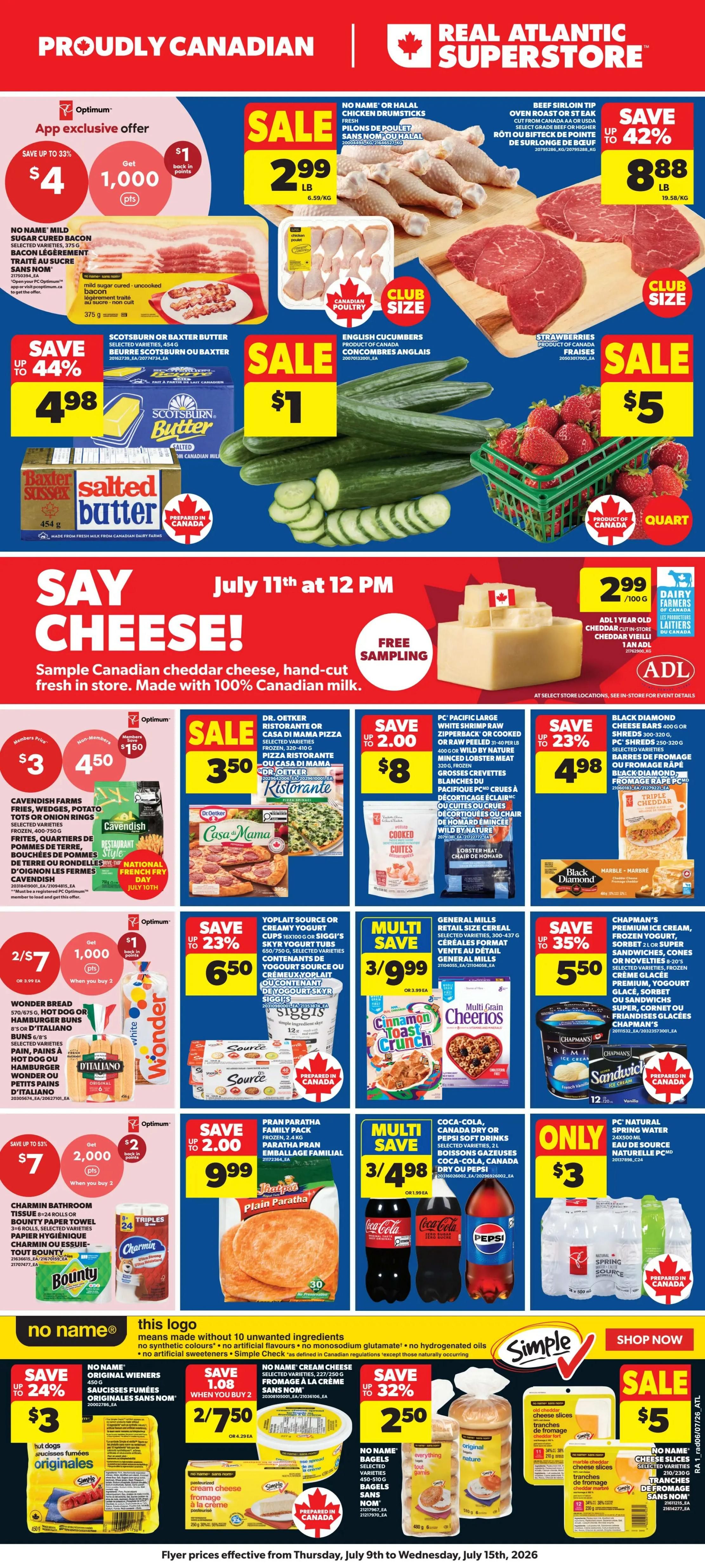 Real Atlantic Superstore Flyer July 9 to 15