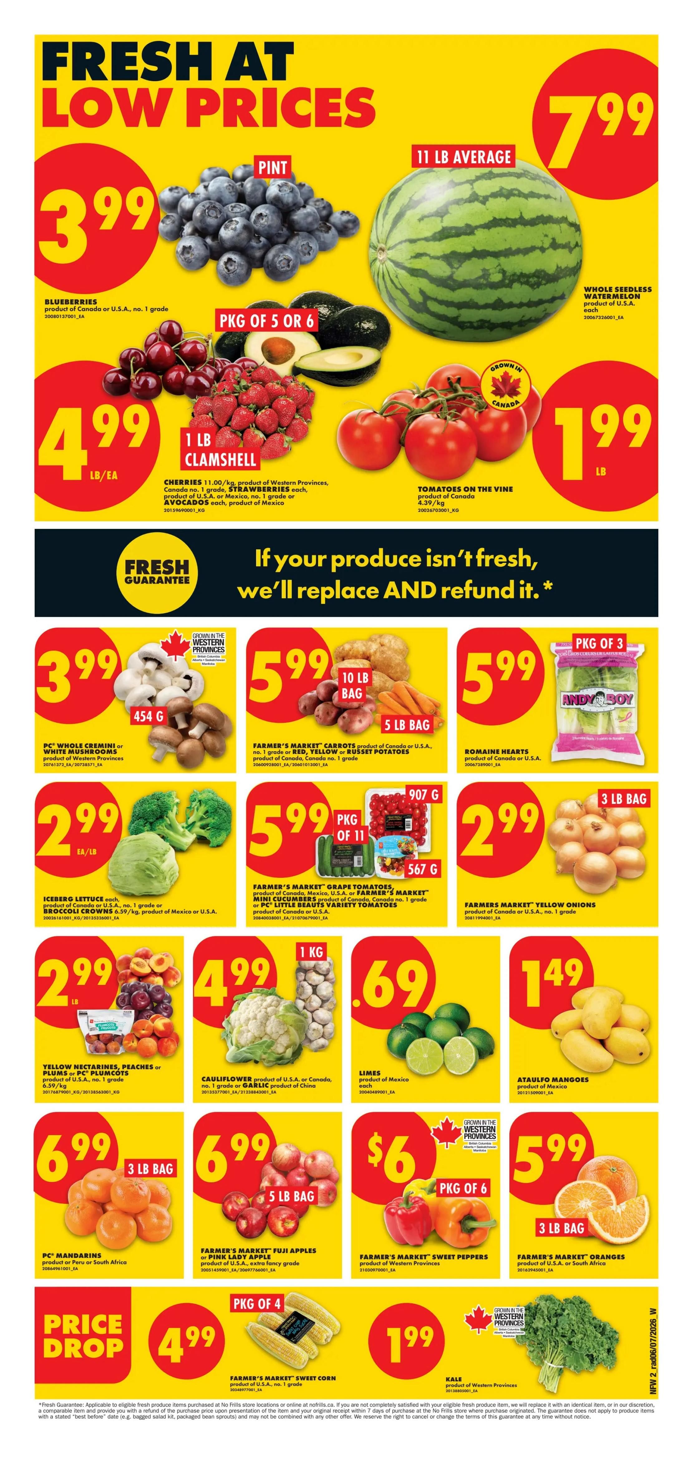 No Frills (West) Flyer July 9 to 15