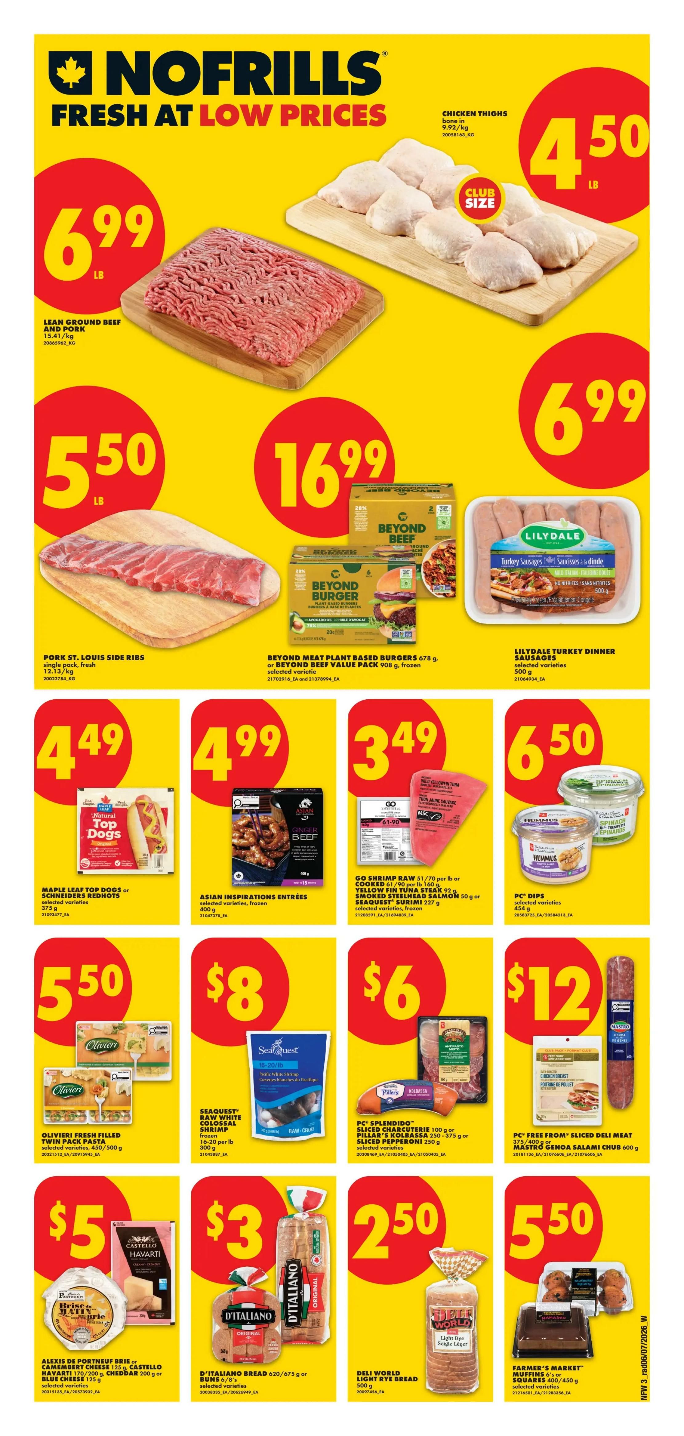 No Frills (West) Flyer July 9 to 15