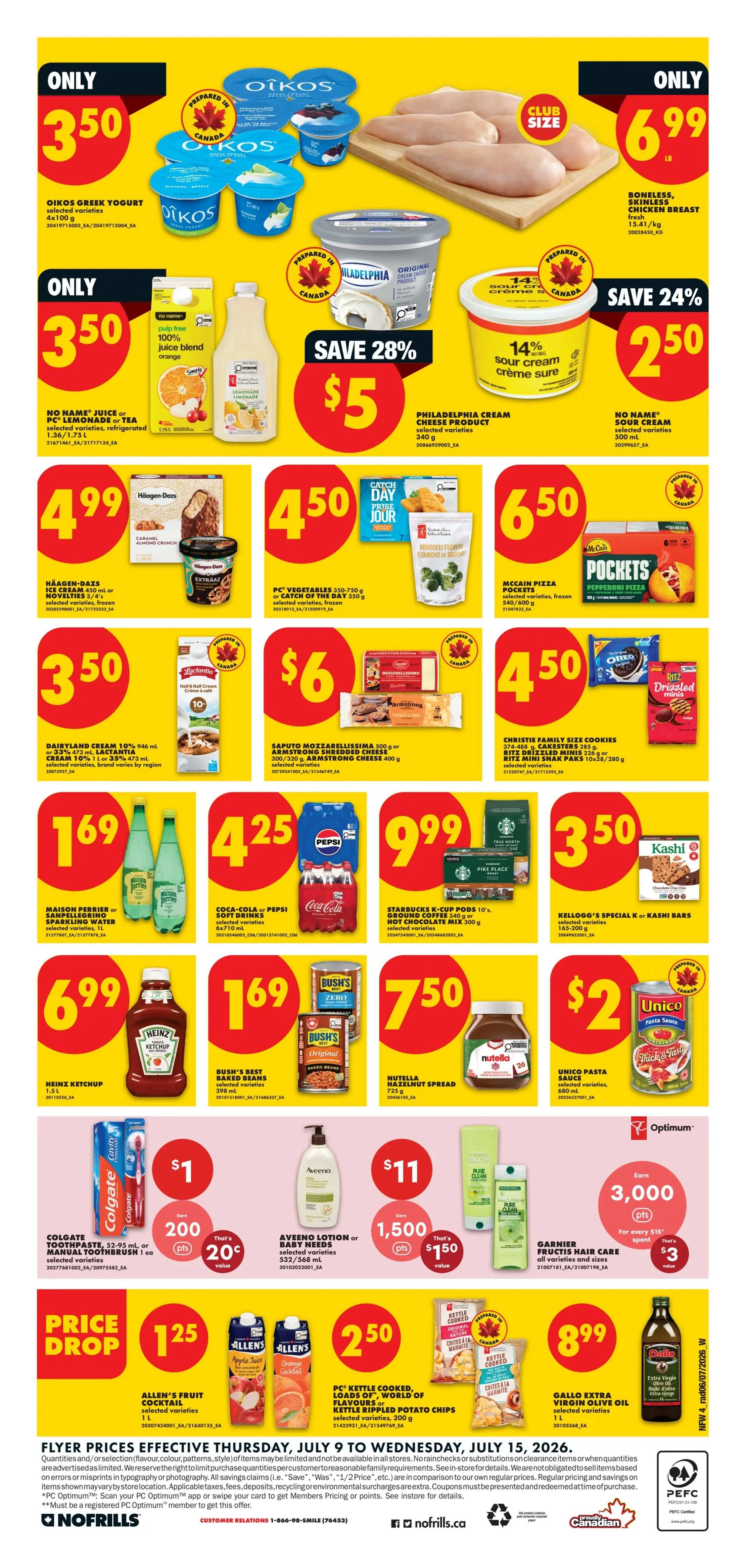 No Frills (West) Flyer July 9 to 15