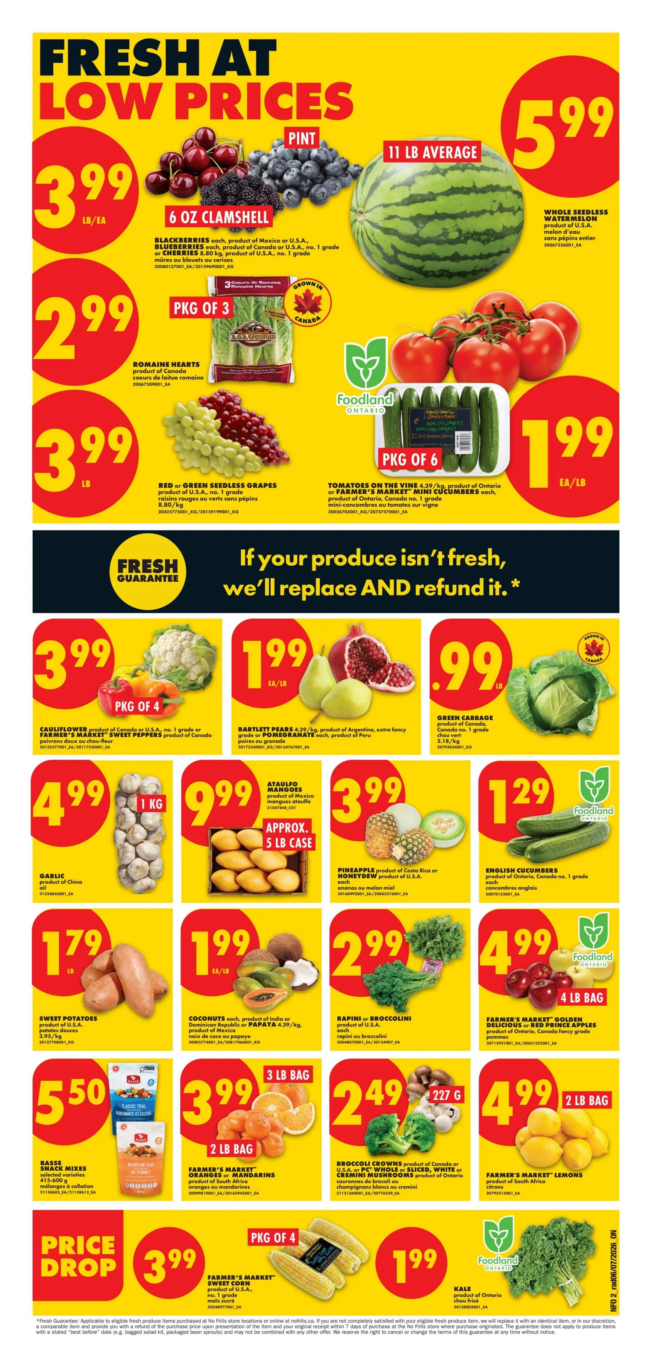 No Frills (ON) Flyer July 9 to 15
