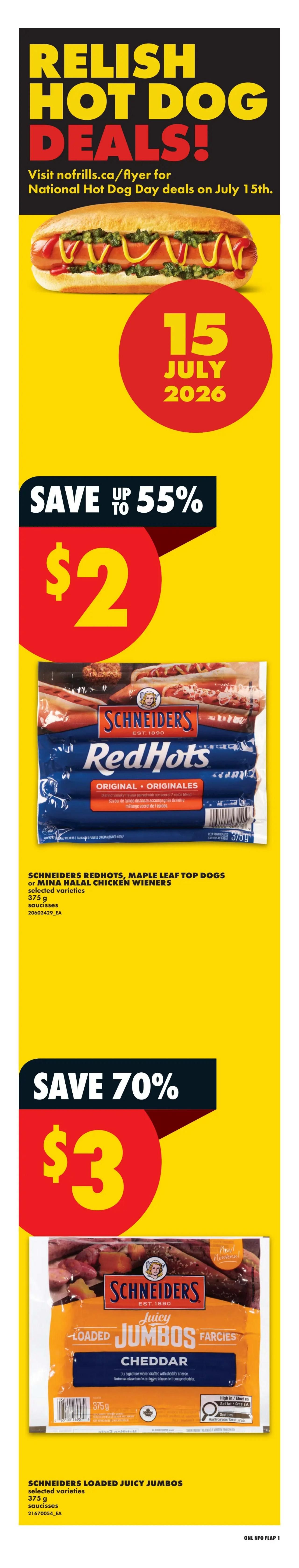 No Frills (ON) Flyer July 9 to 15