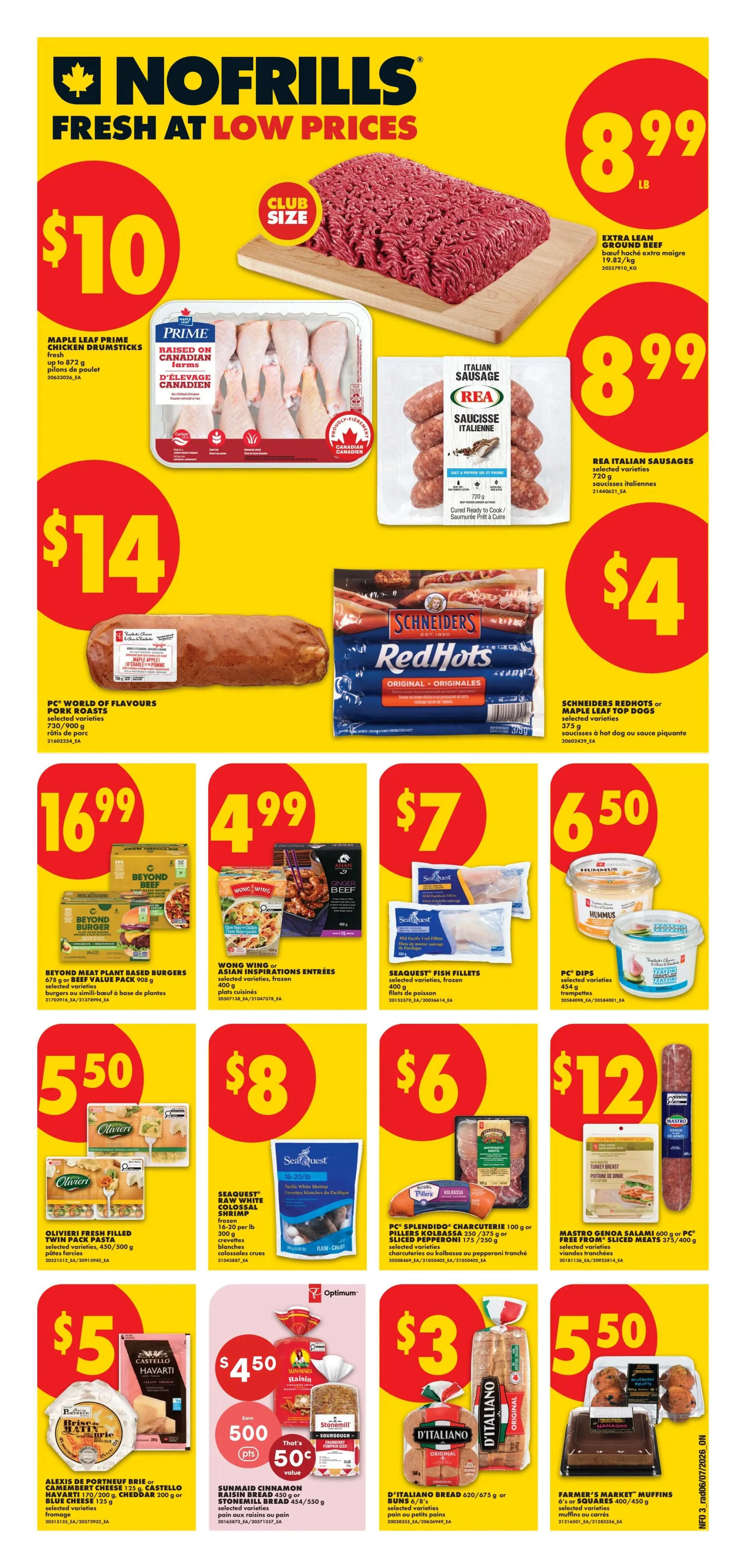 No Frills (ON) Flyer July 9 to 15