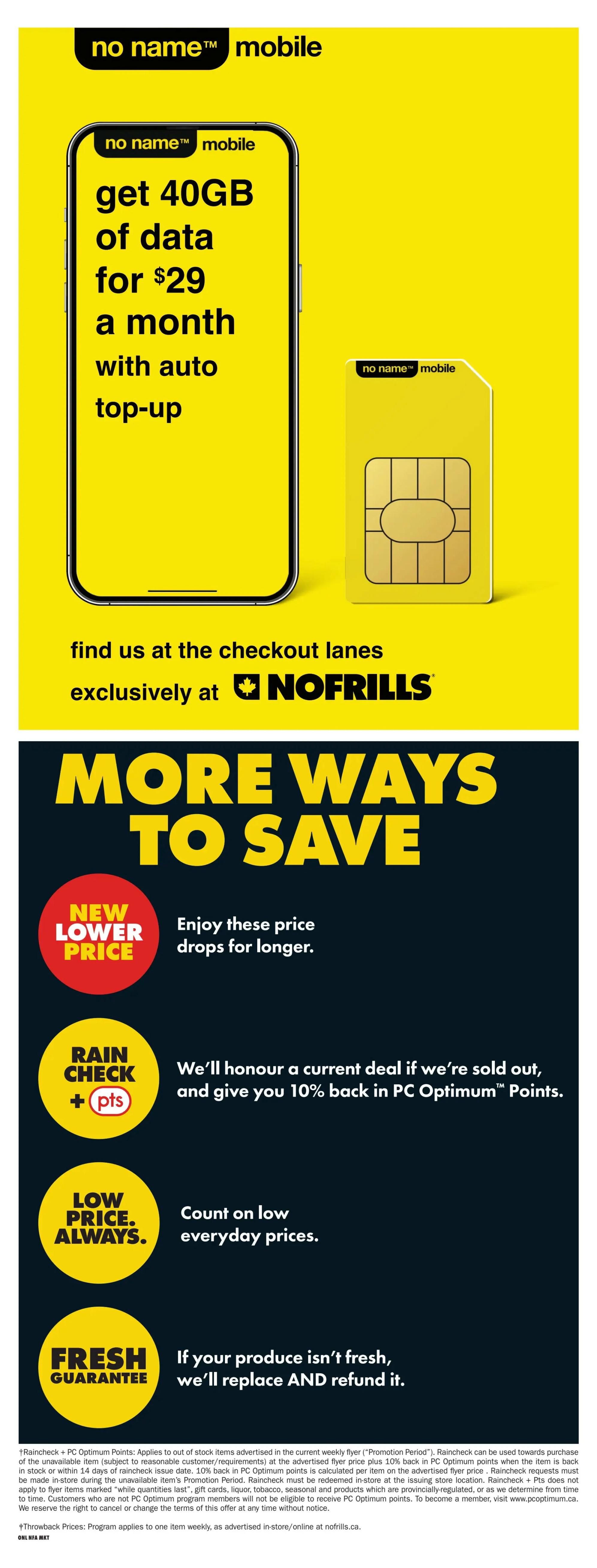 No Frills (Atlantic) Flyer July 9 to 15
