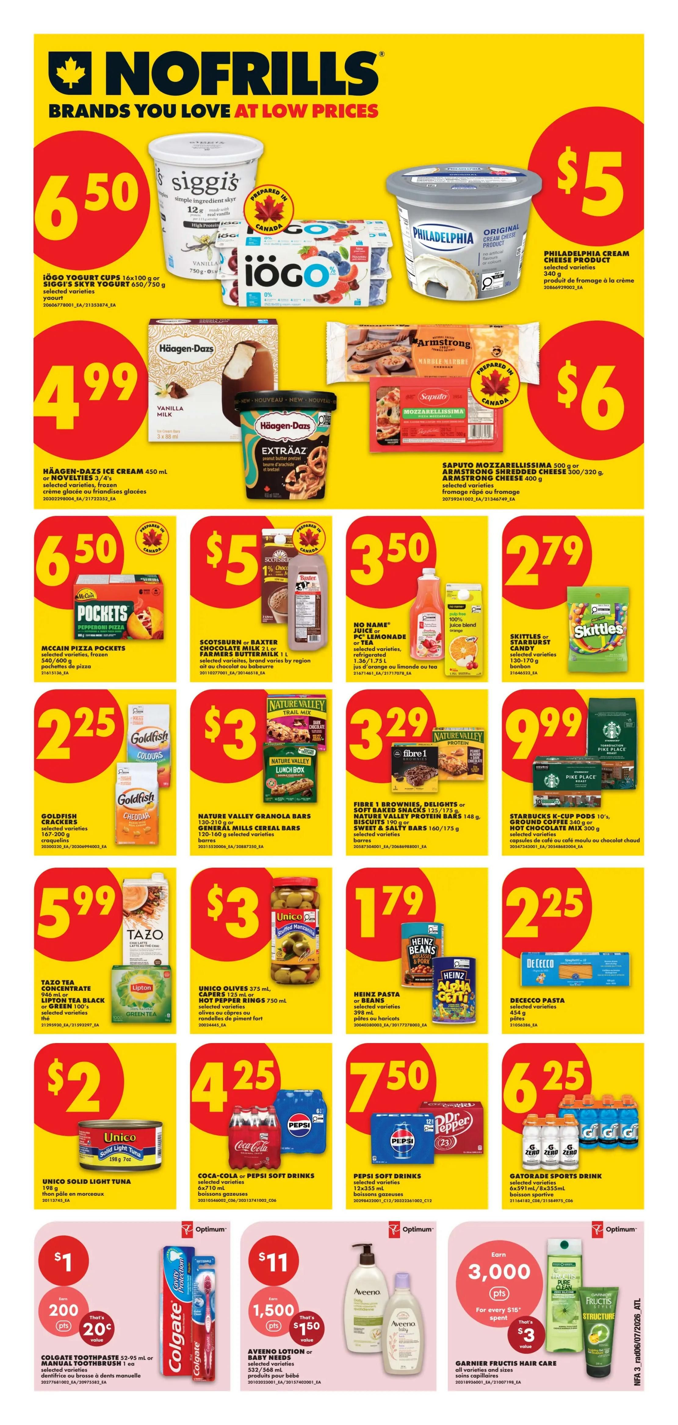 No Frills (Atlantic) Flyer July 9 to 15