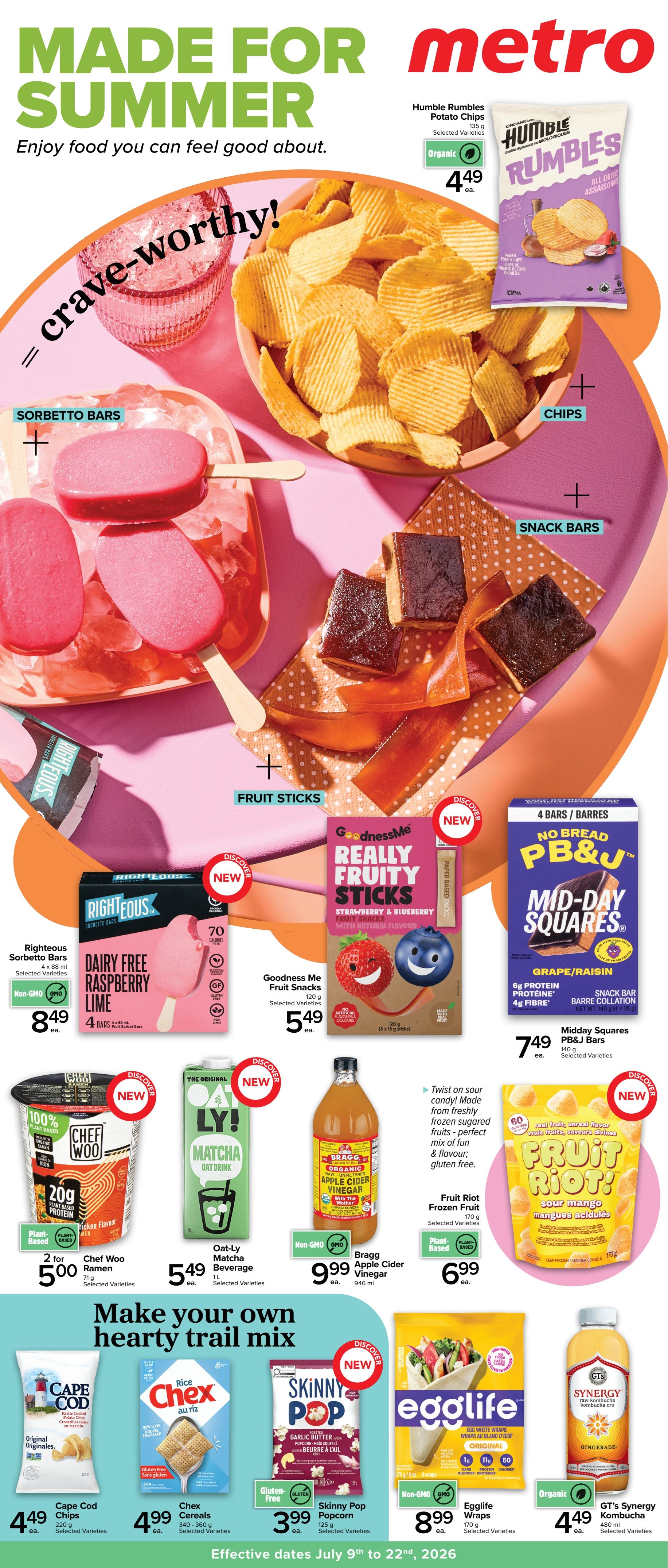 Metro (ON) Health & Wellness Flyer July 9 to 22