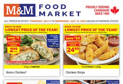 M&M Food Market (Atlantic, ON & West) Flyer July 9 to 15