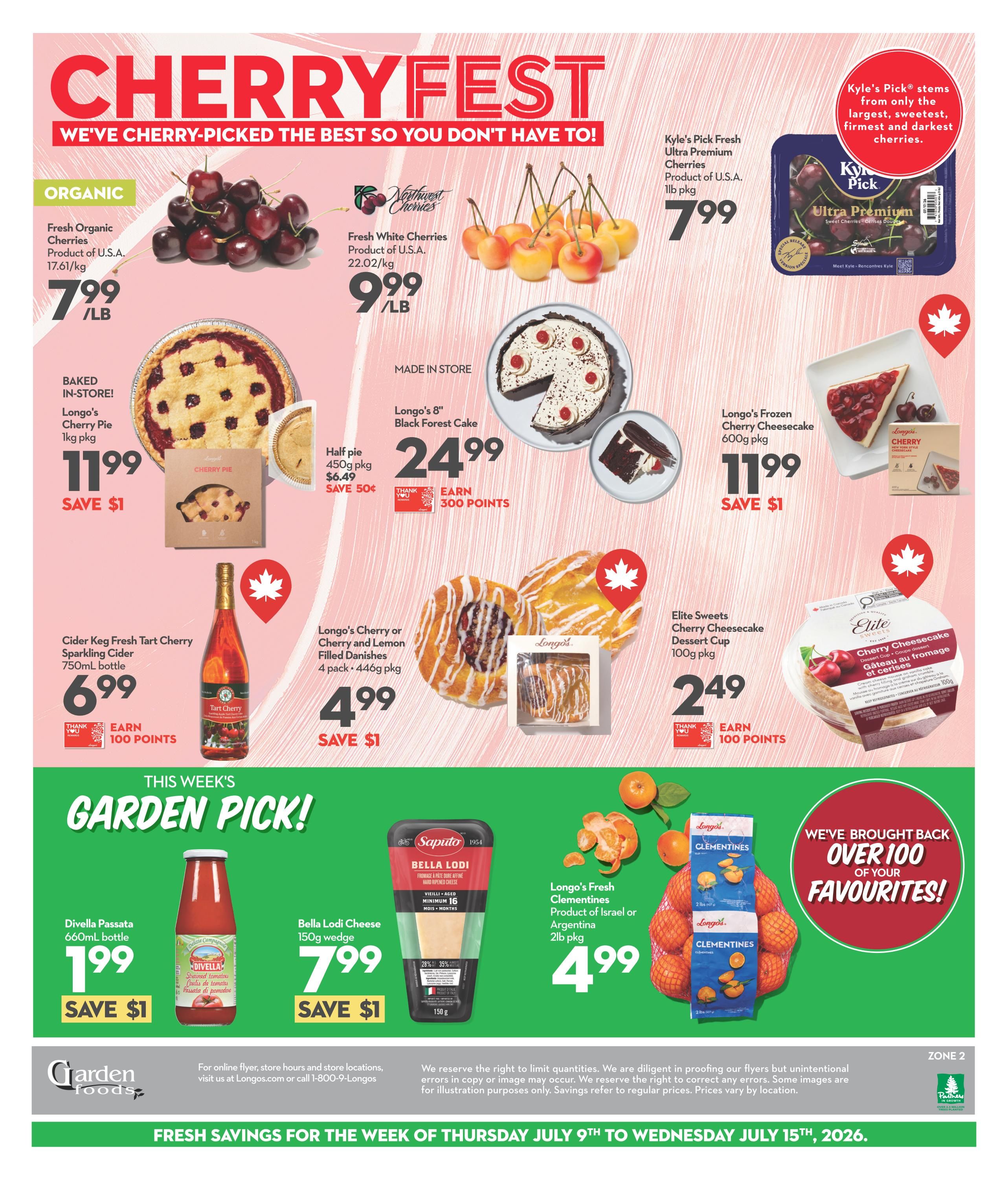 Garden Foods Flyer July 9 to 15