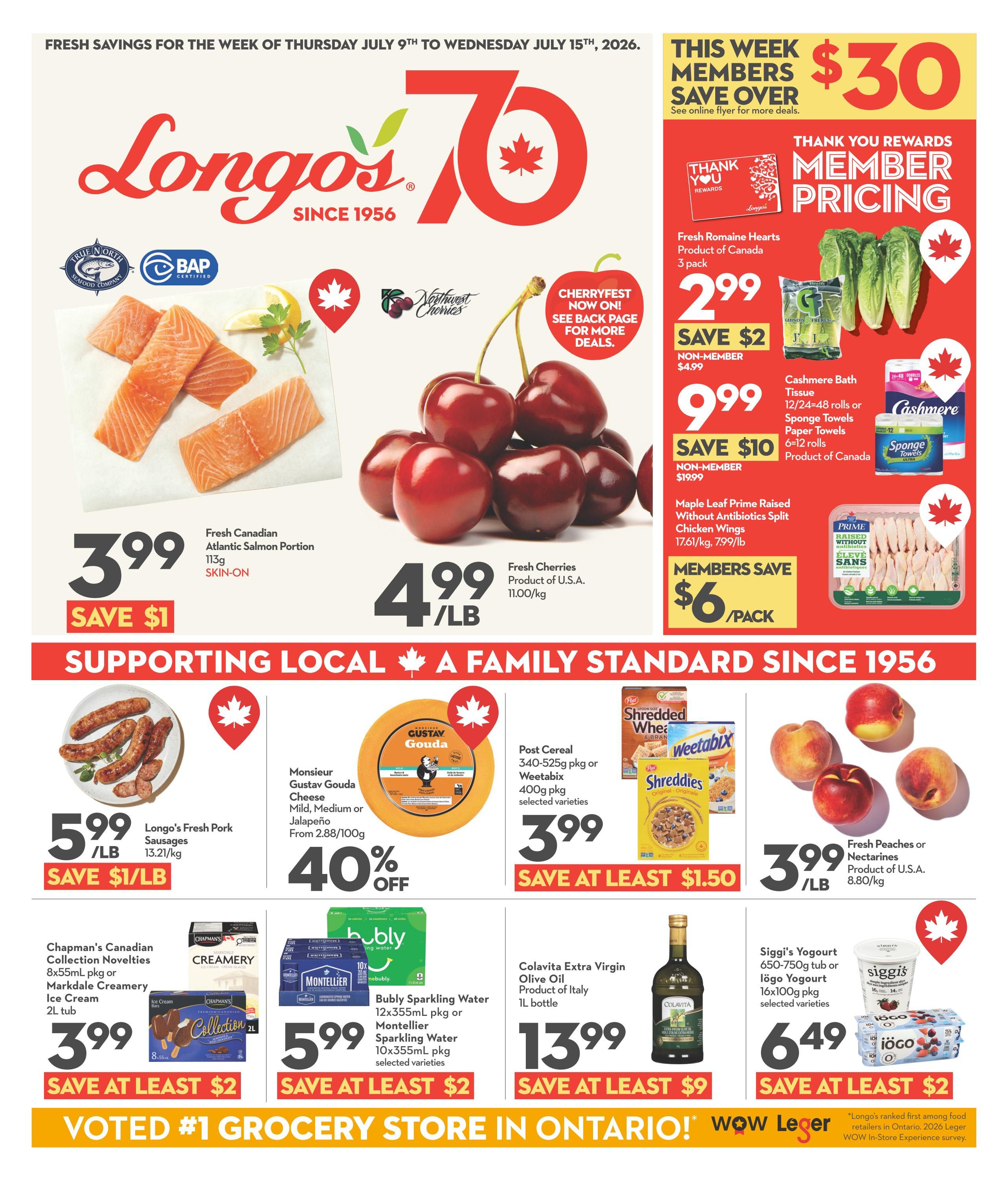 Longo's Flyer July 9 to 15
