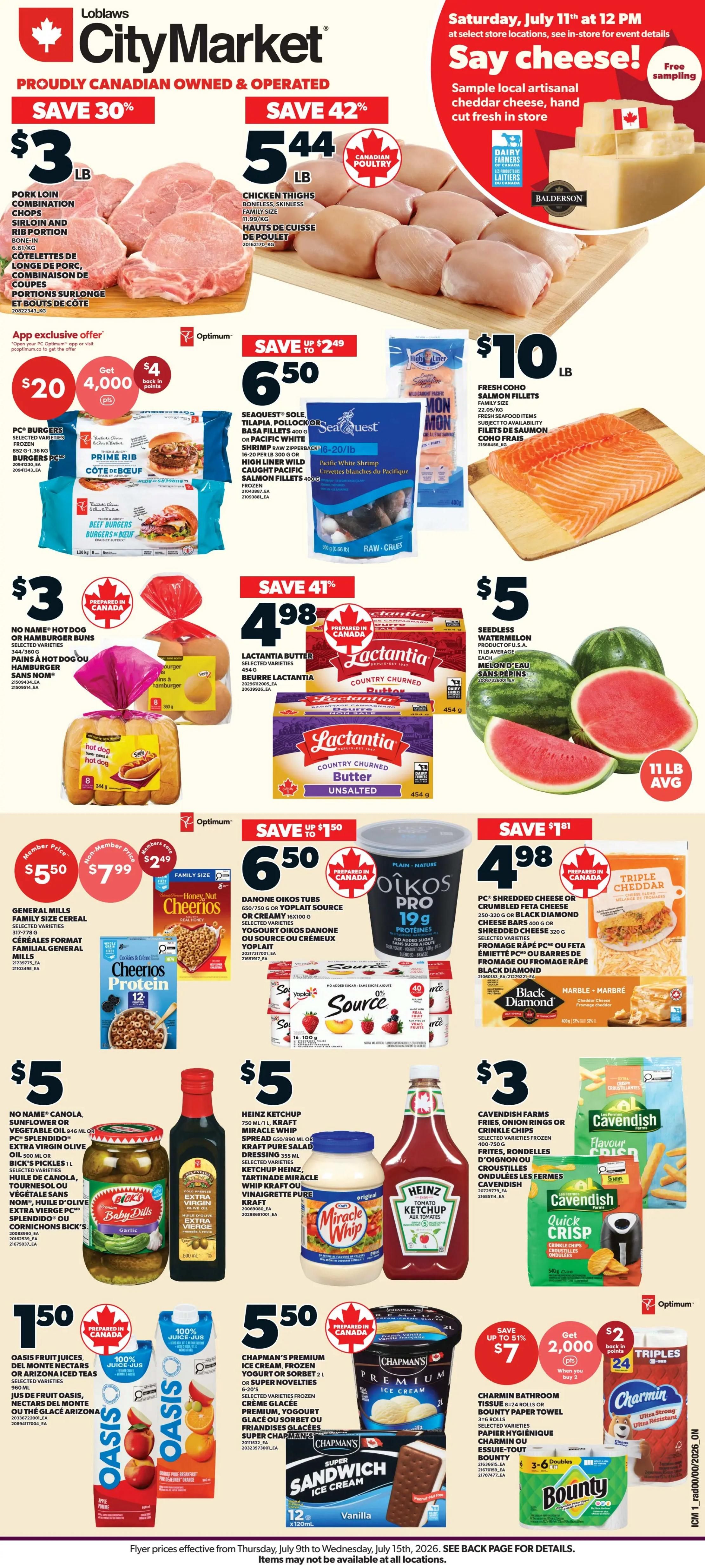 Loblaws City Market (ON) Flyer July 9 to 15