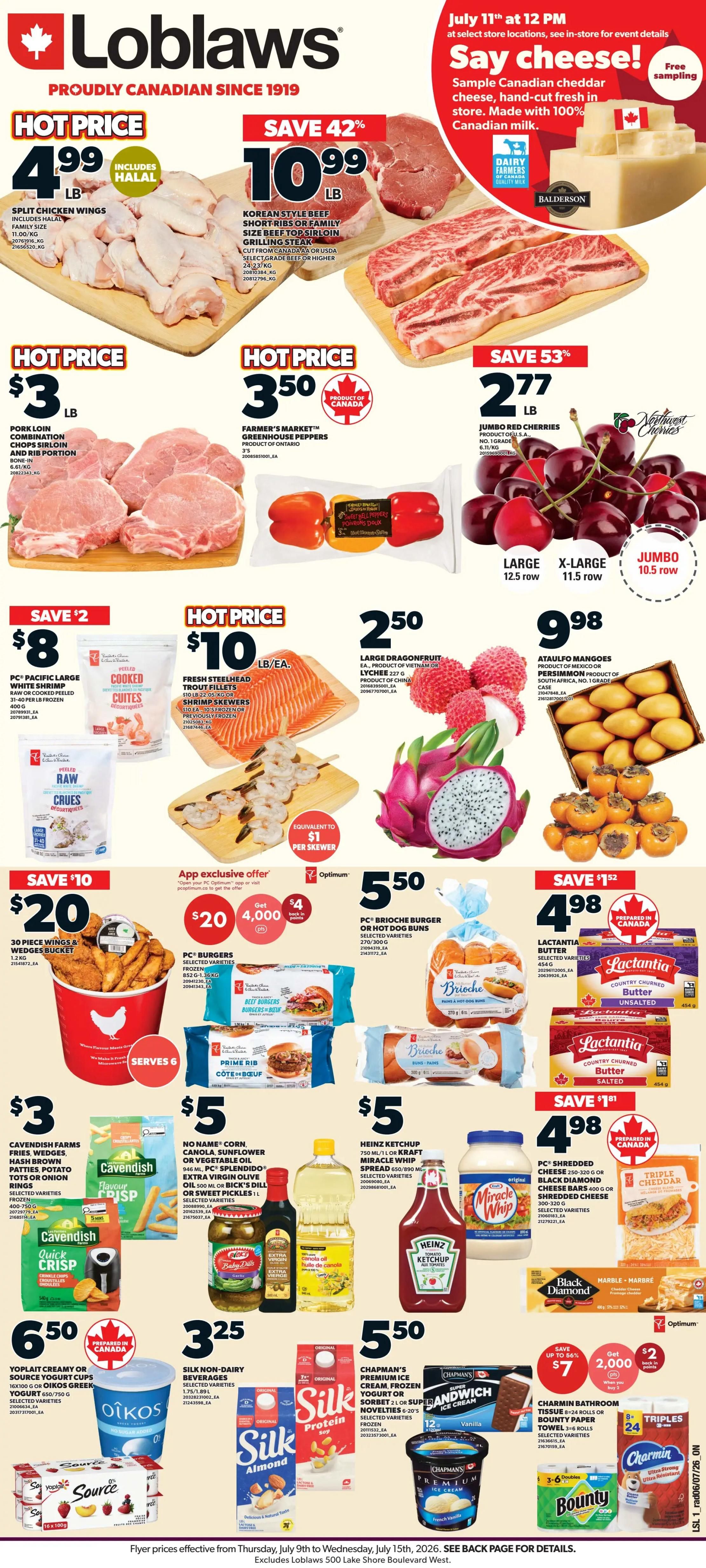 Loblaws (ON) Flyer July 9 to 15
