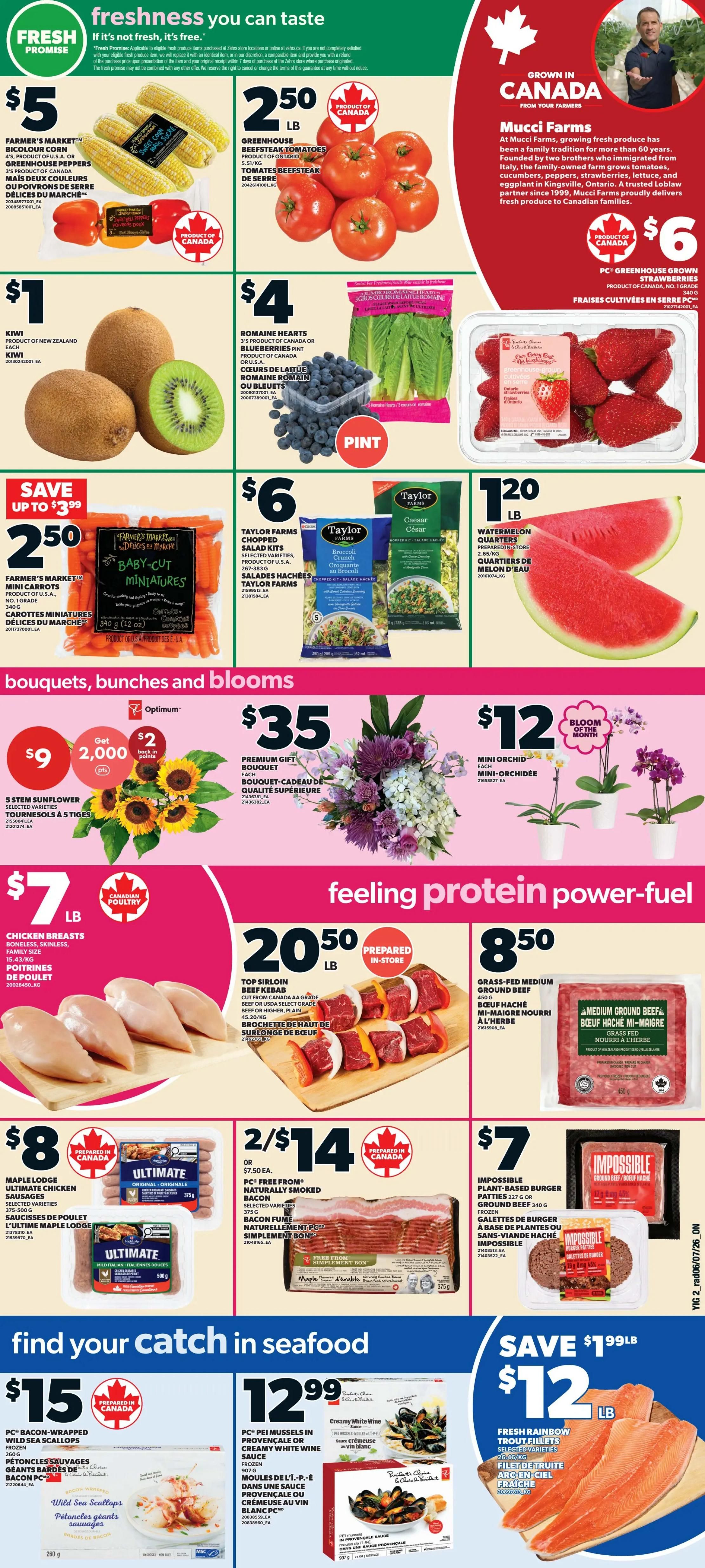 Independent Grocer (ON) Flyer July 9 to 15