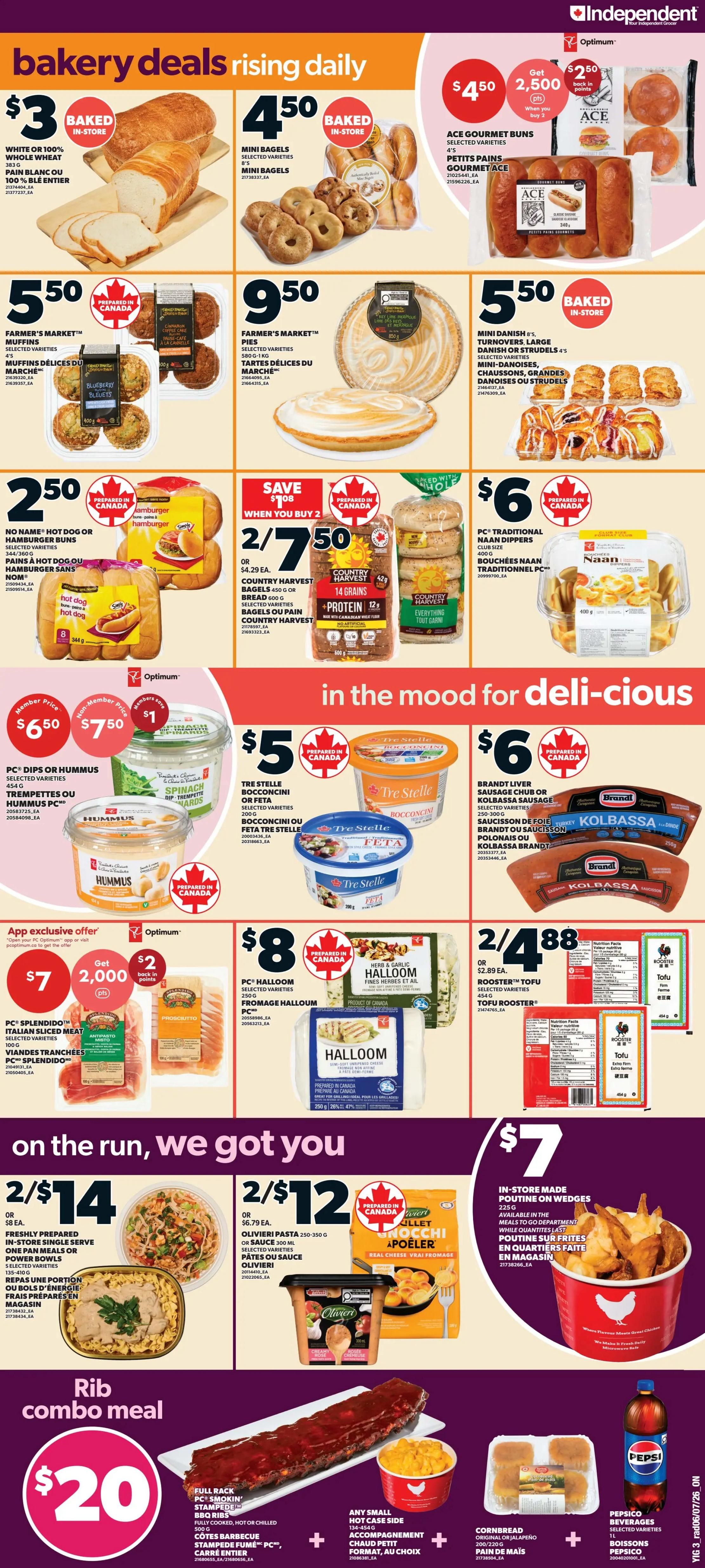 Independent Grocer (ON) Flyer July 9 to 15