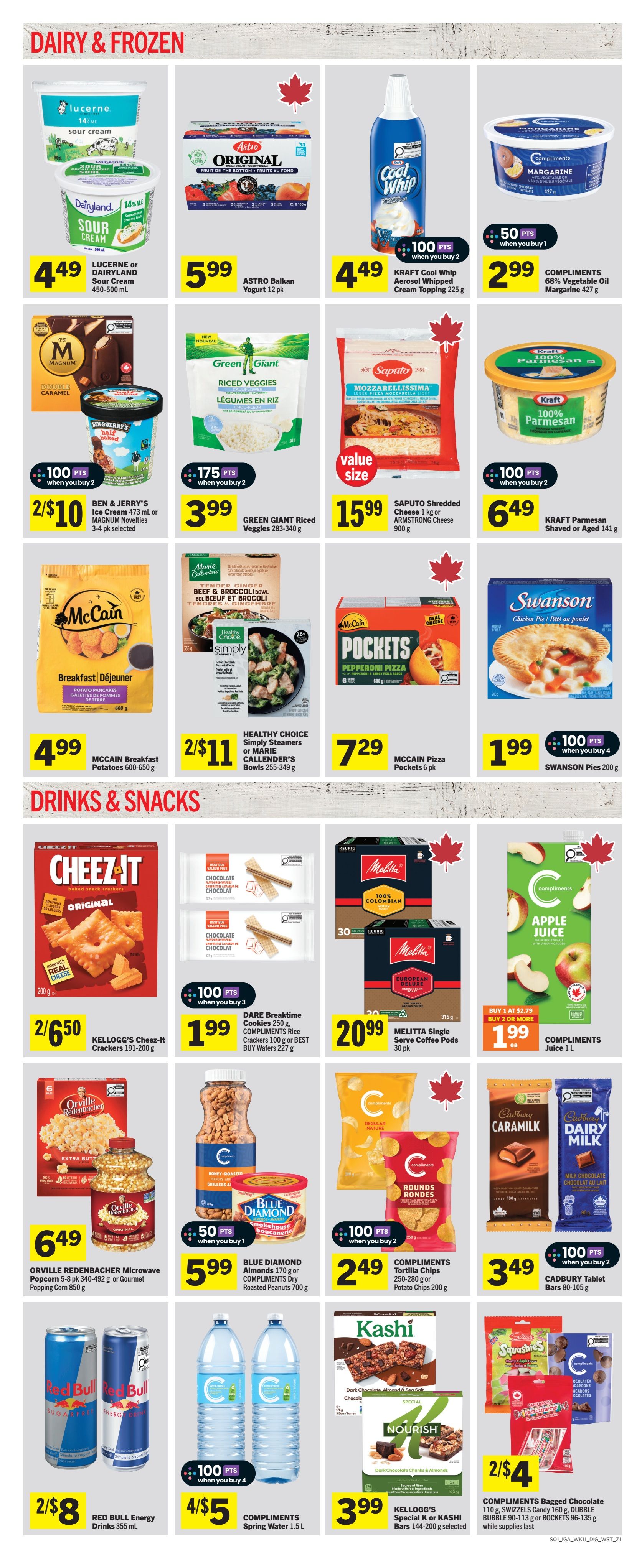 IGA (West) Flyer July 9 to 15