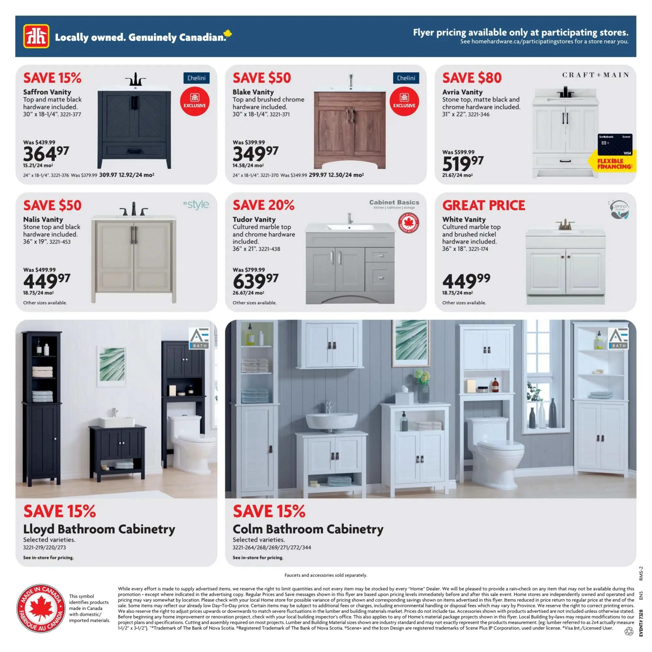 Home Hardware (BC) Flyer July 9 to August 5