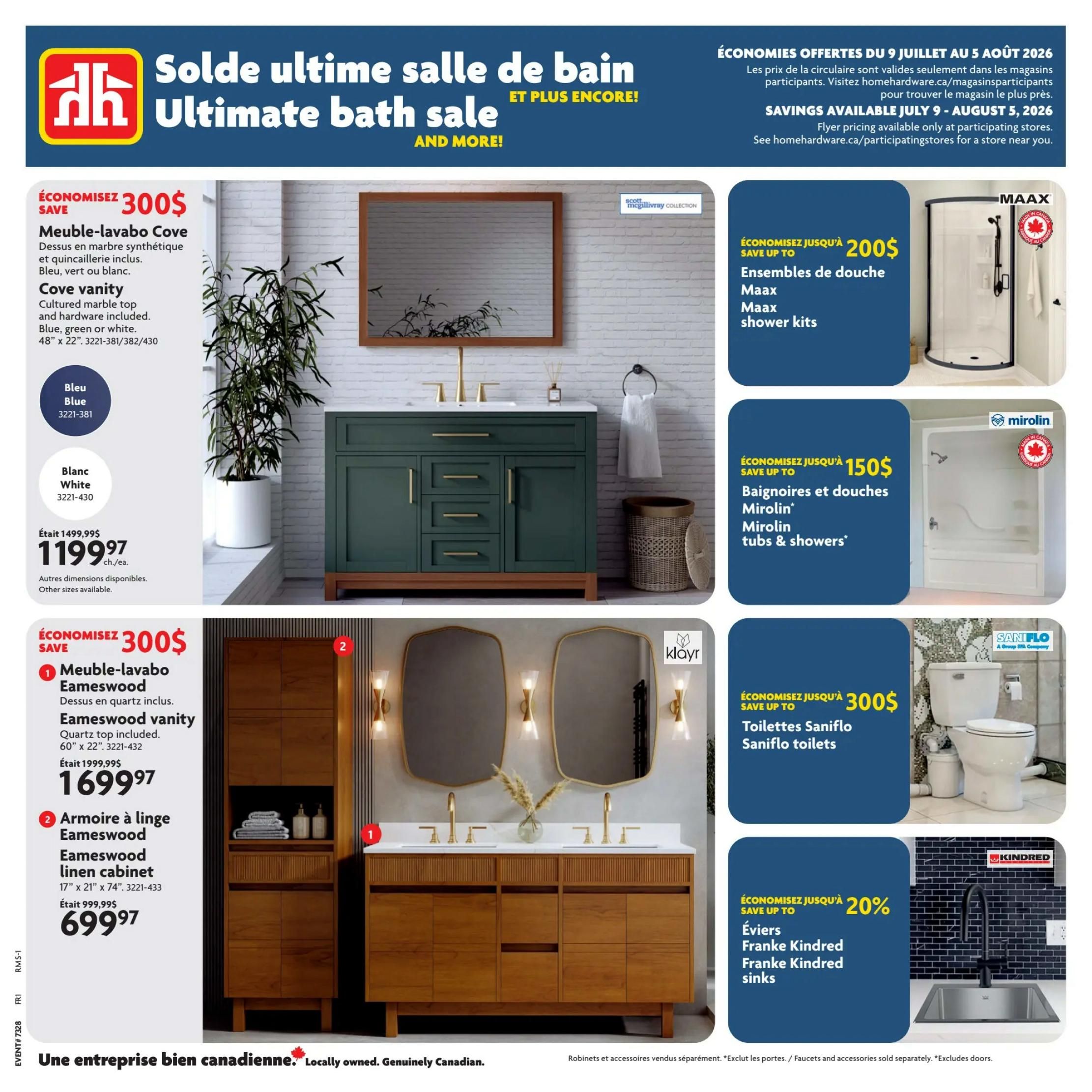 Home Hardware (QC) Flyer July 9 to August 5