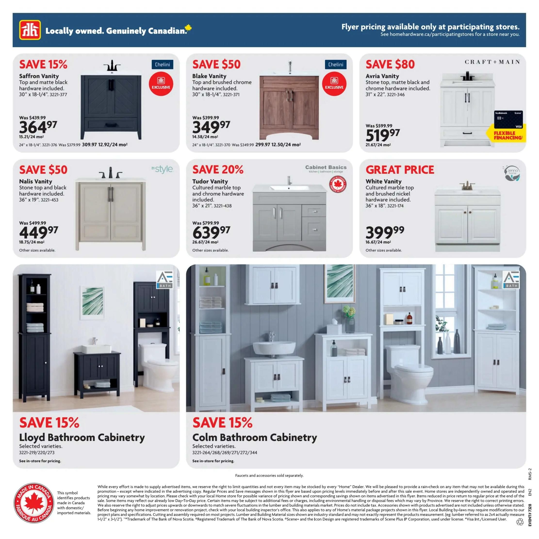 Home Hardware (Atlantic) Flyer July 9 to August 5