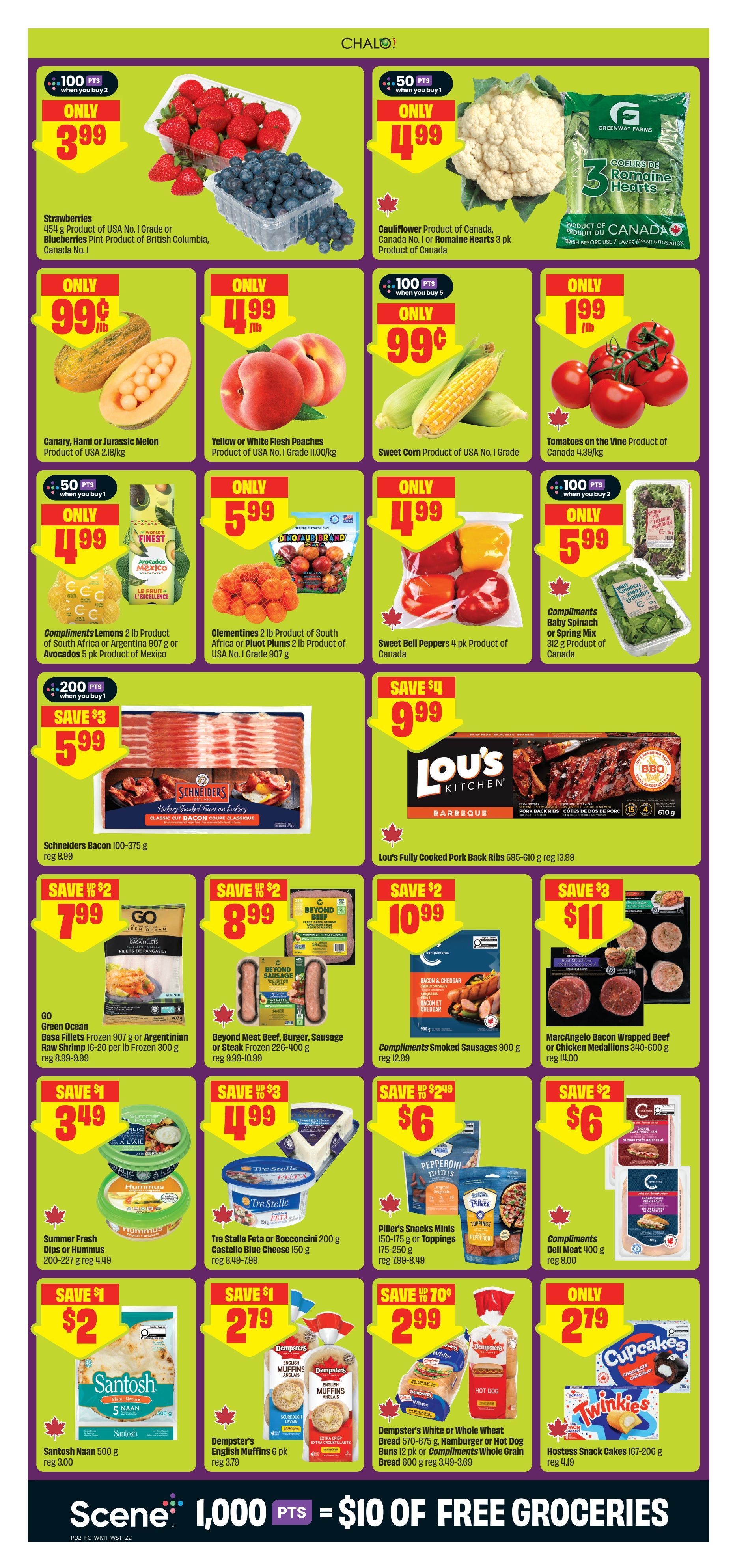 Chalo! FreshCo (West) Flyer July 9 to 15