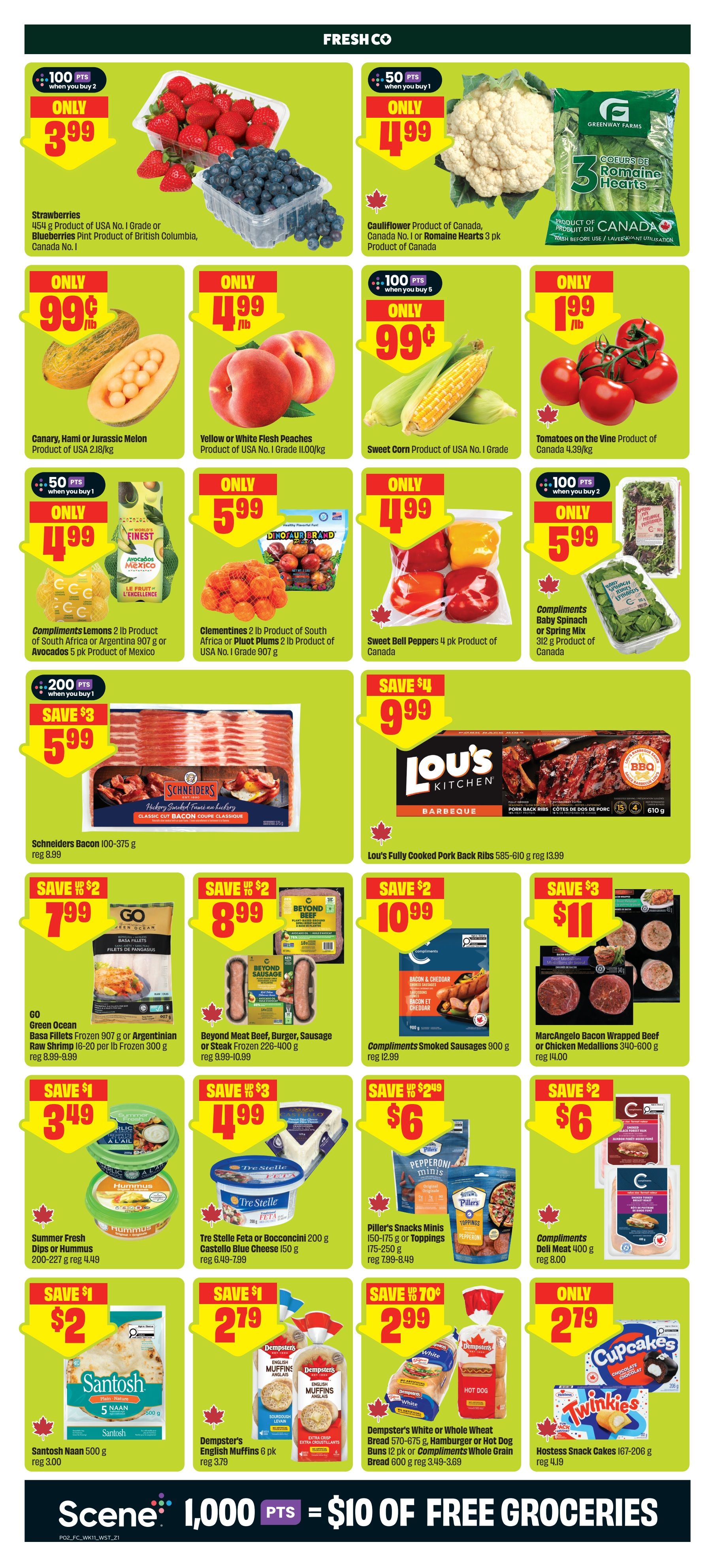 FreshCo (West) Flyer July 9 to 15