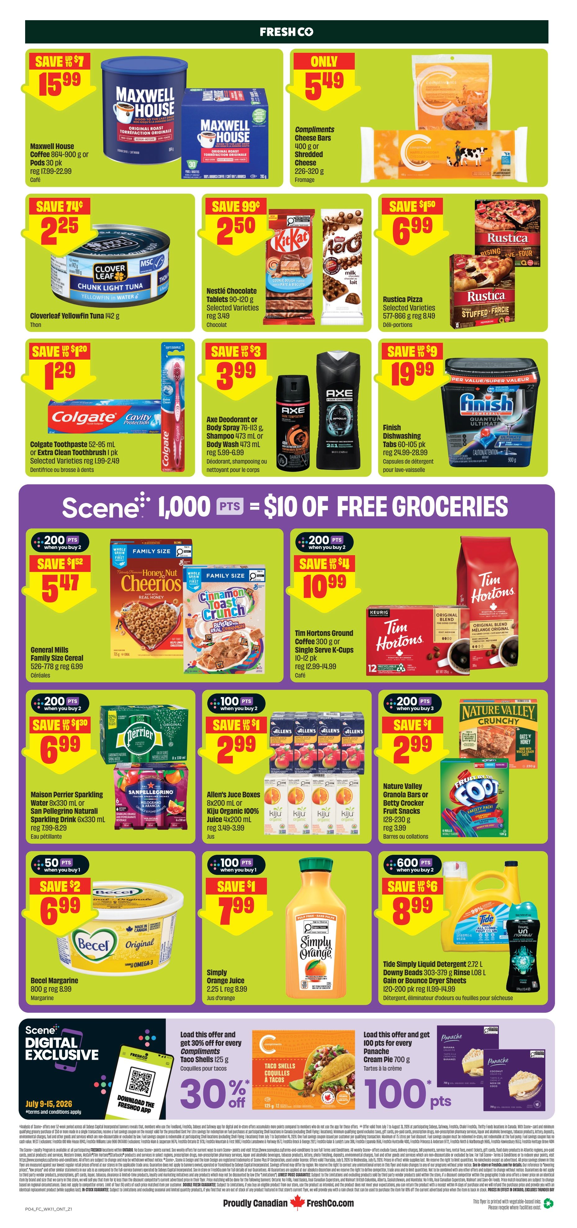 FreshCo (ON) Flyer July 9 to 15 