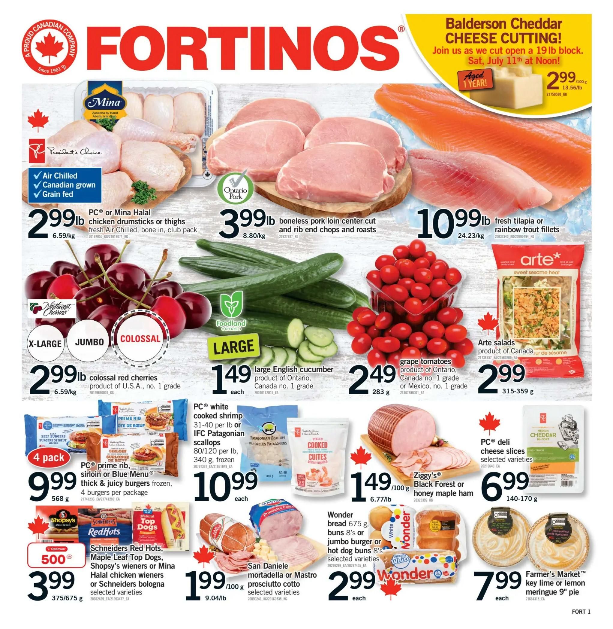 Fortinos Flyer July 9 to 15