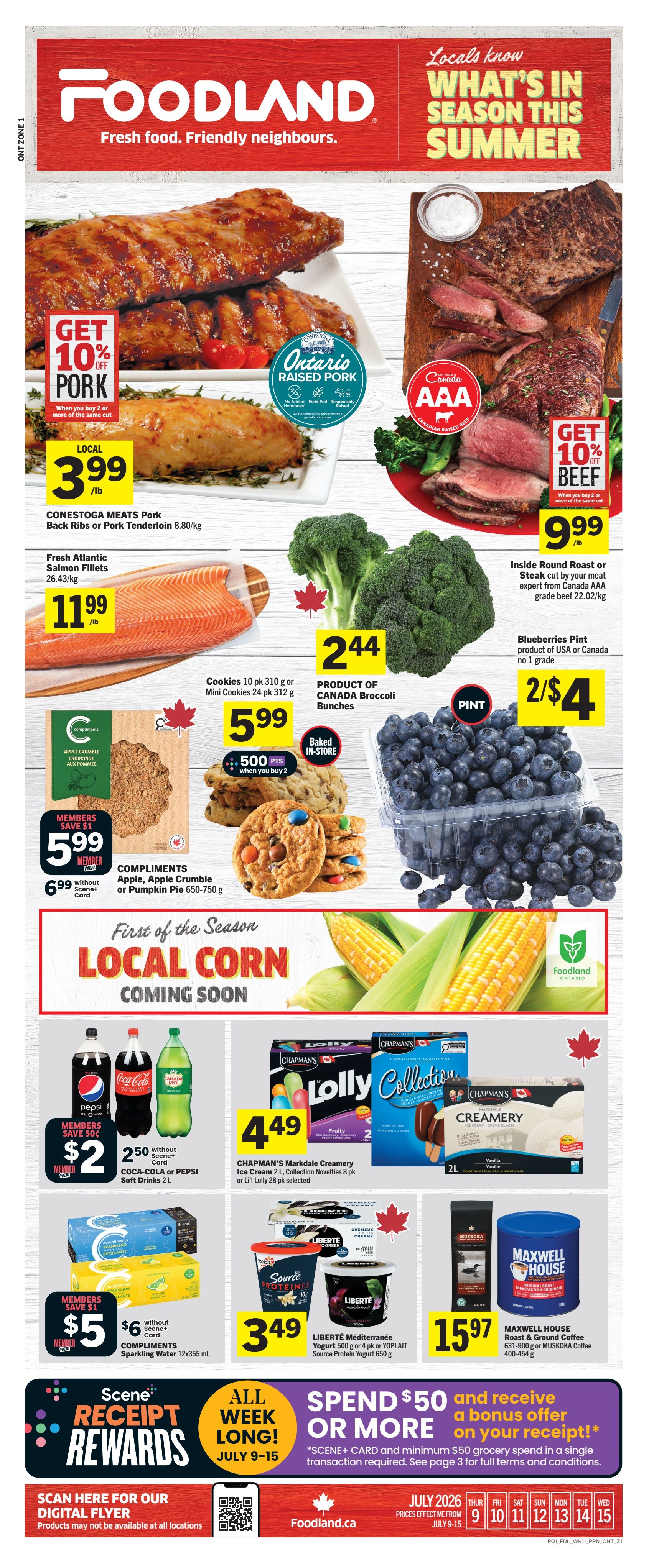 Foodland (ON) Flyer July 9 to 15