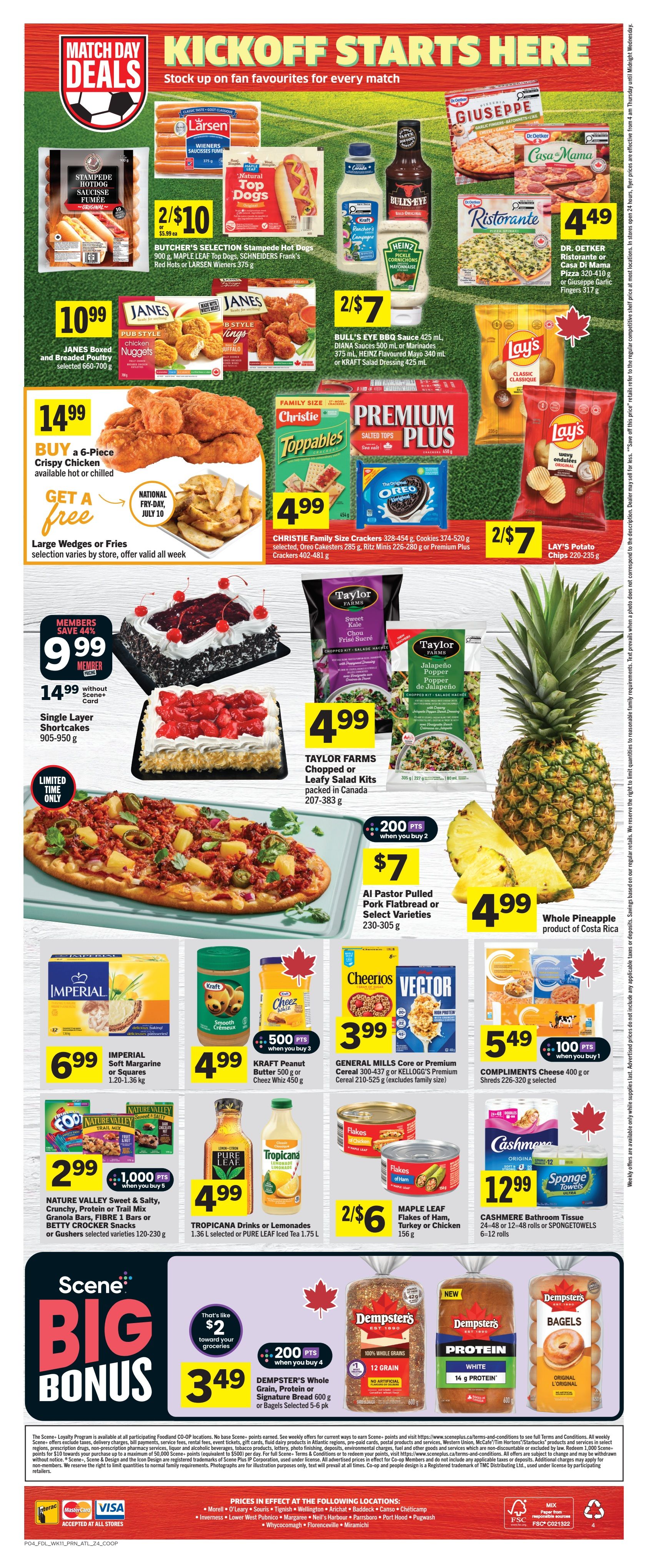 Foodland Co-op Flyer July 9 to 15
