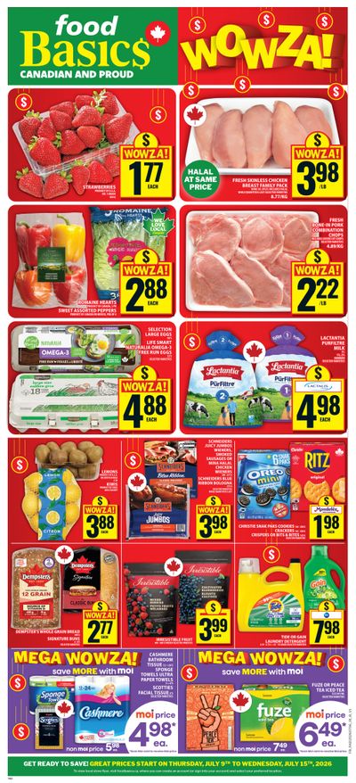 Food Basics Flyer July 9 to 15