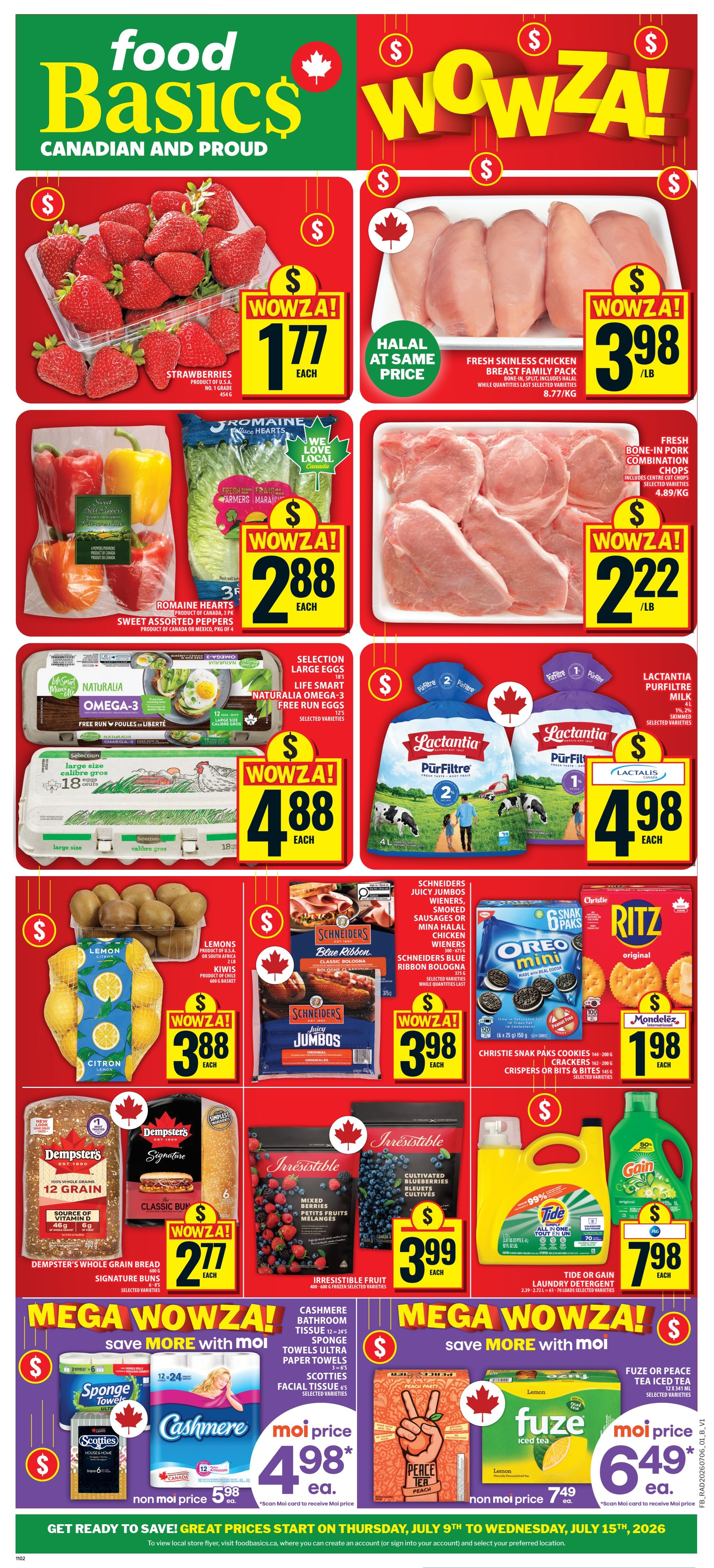 Food Basics Flyer July 9 to 15