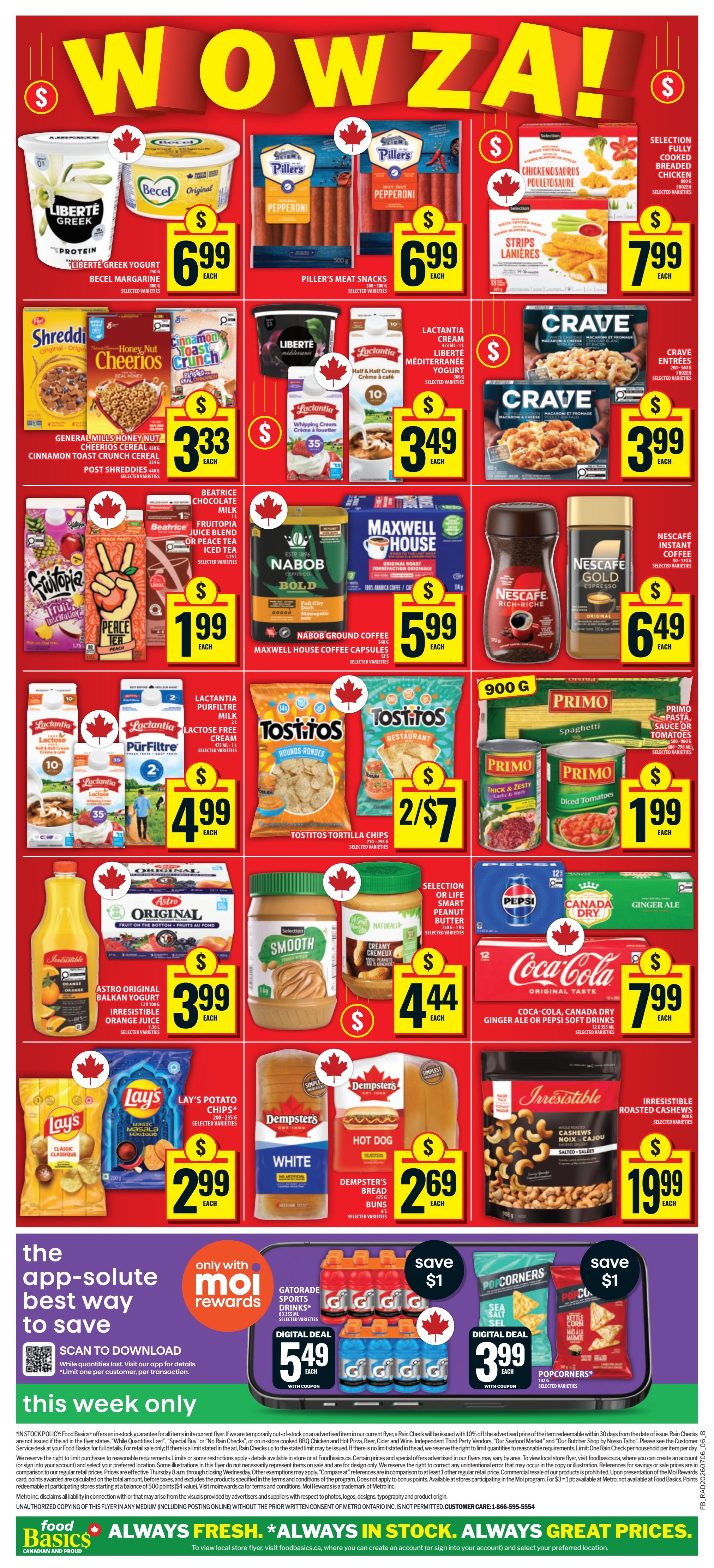 Food Basics Flyer July 9 to 15
