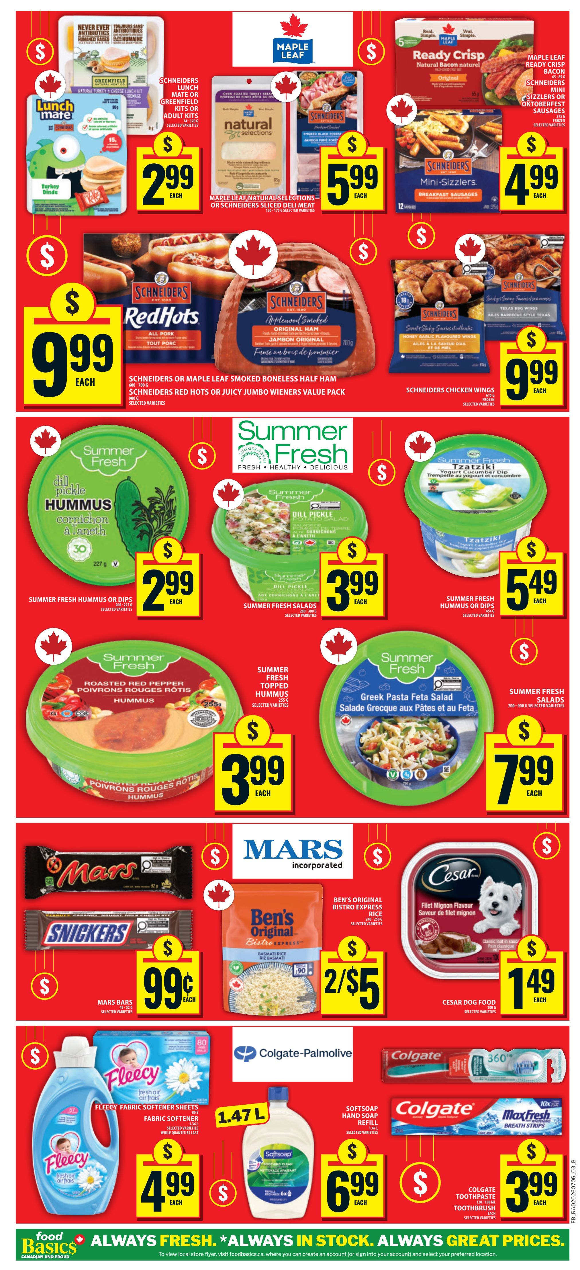 Food Basics Flyer July 9 to 15