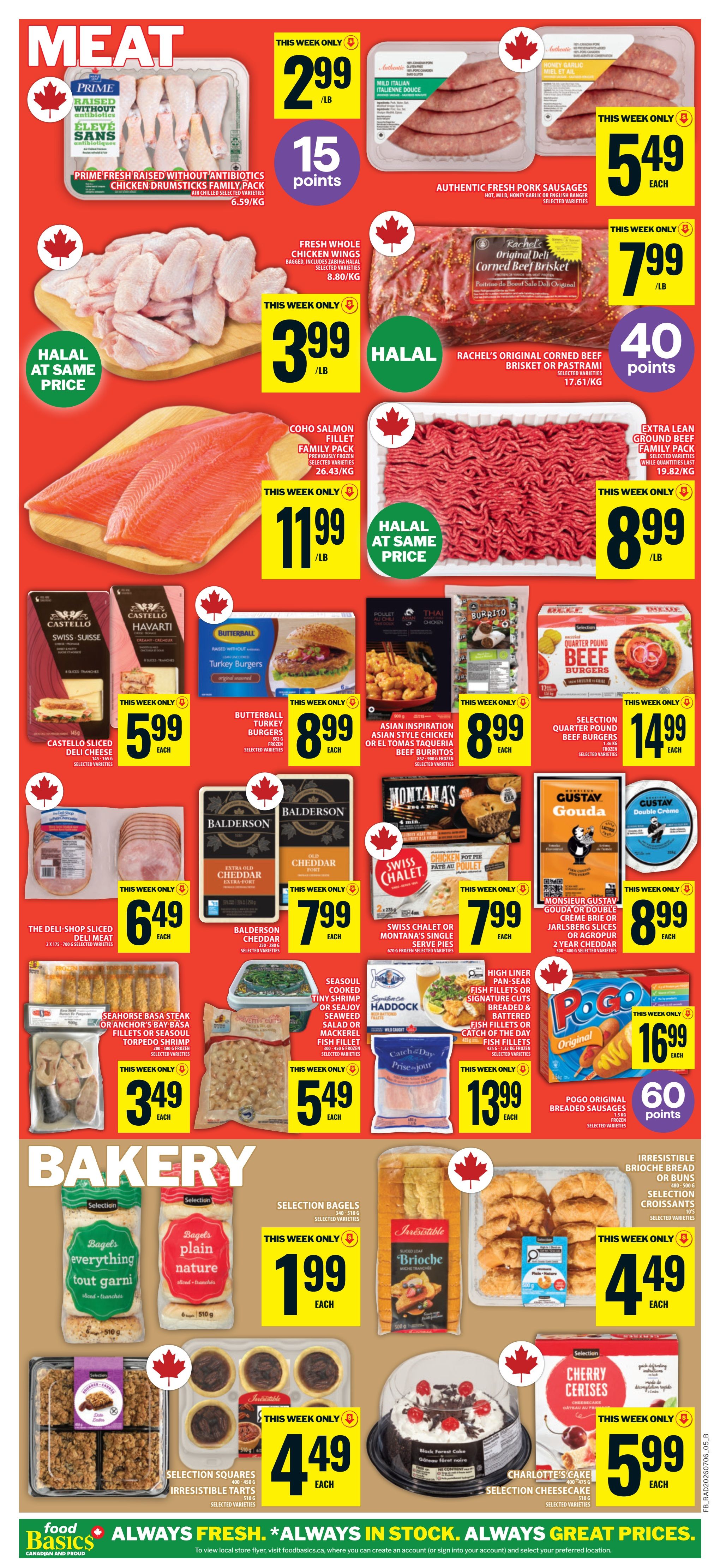 Food Basics Flyer July 9 to 15