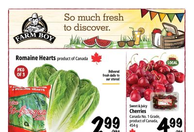 Farm Boy Flyer July 9 to 15