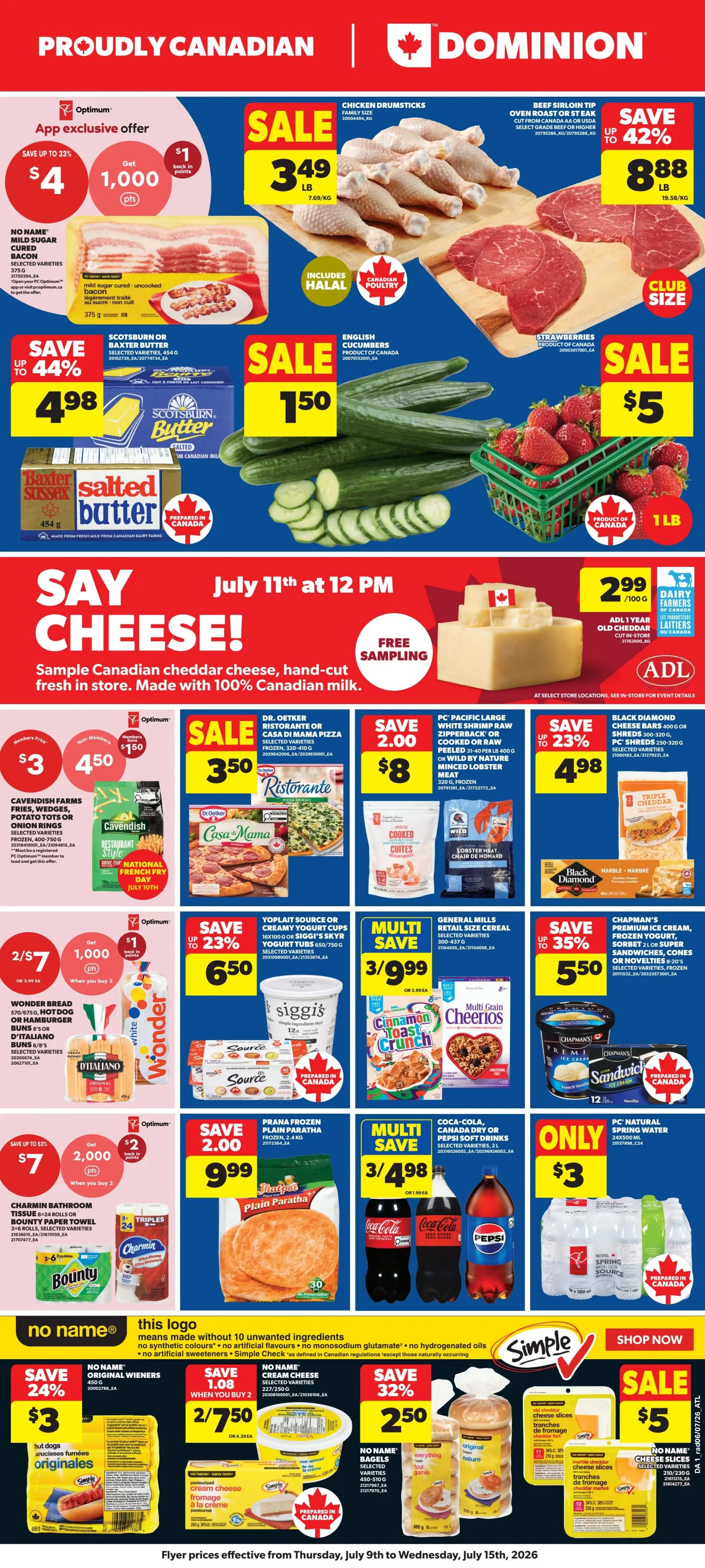 Dominion Flyer July 9 to 15 