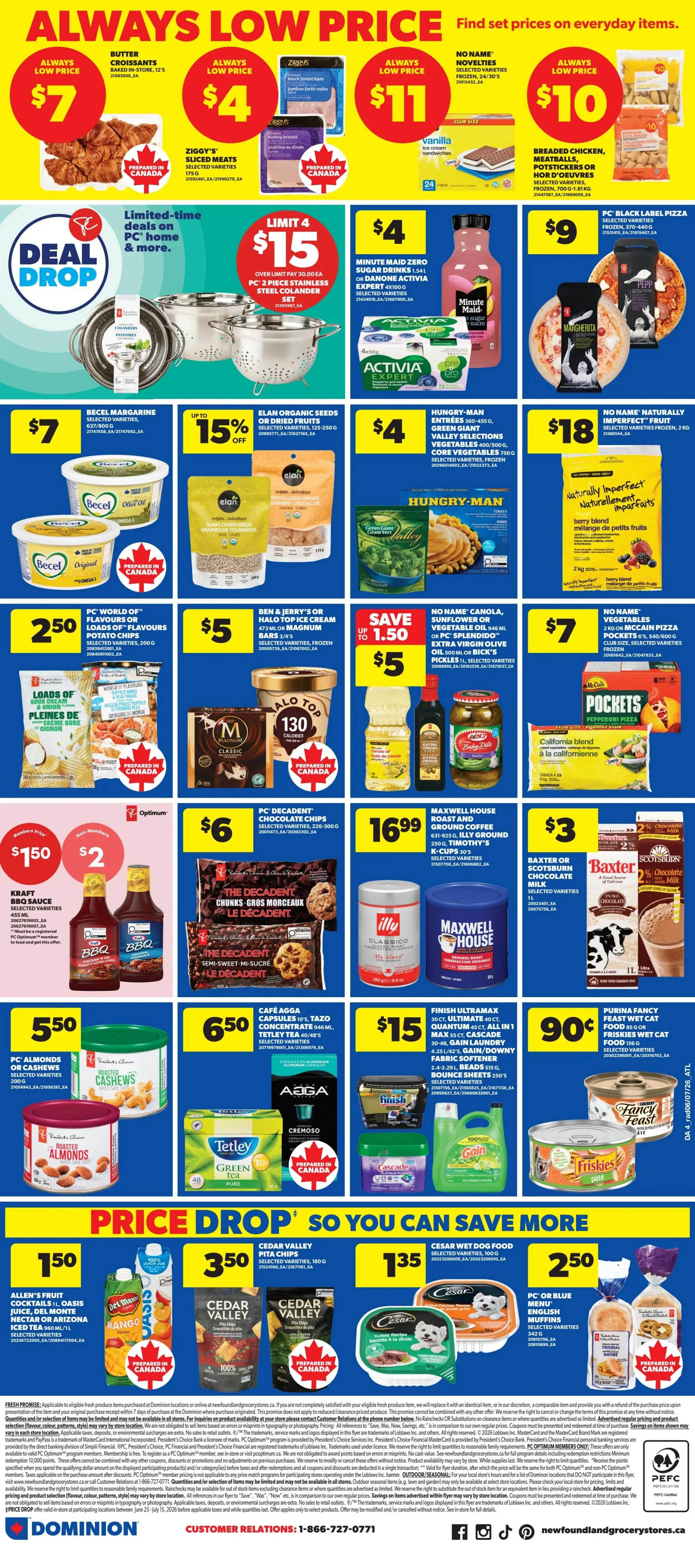 Dominion Flyer July 9 to 15 
