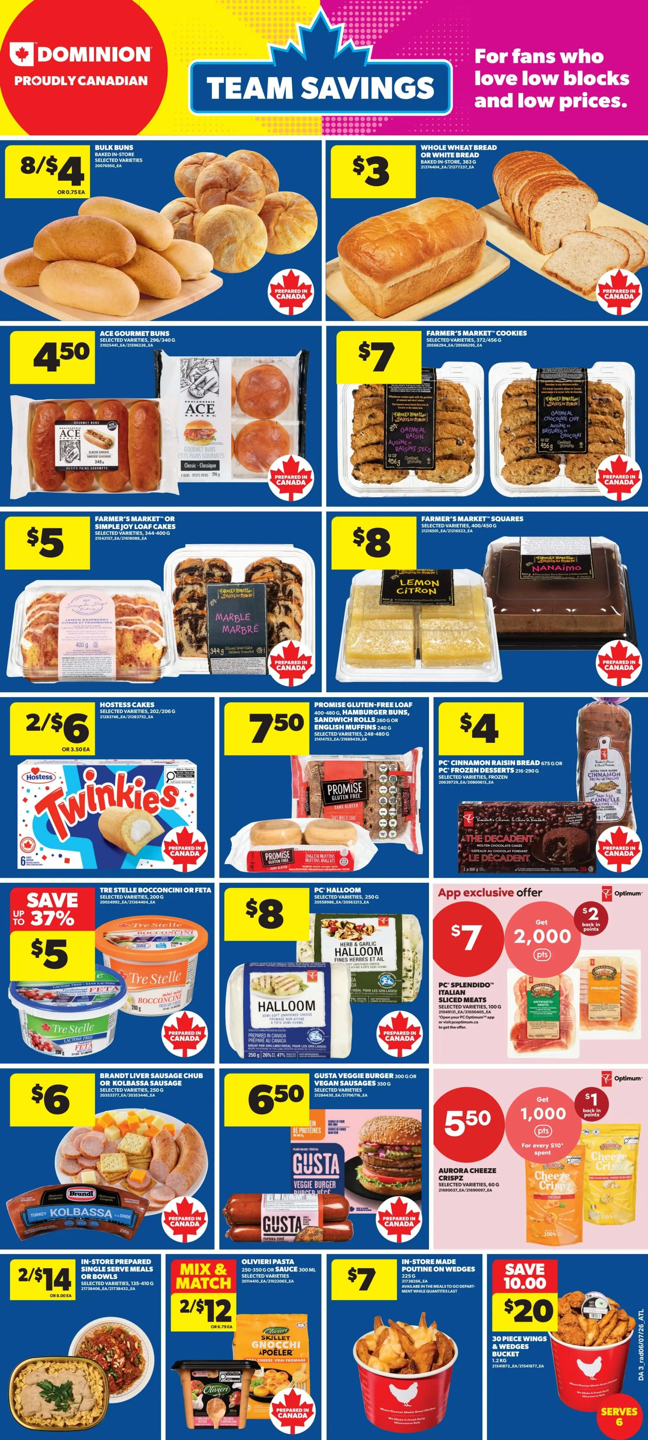 Dominion Flyer July 9 to 15 