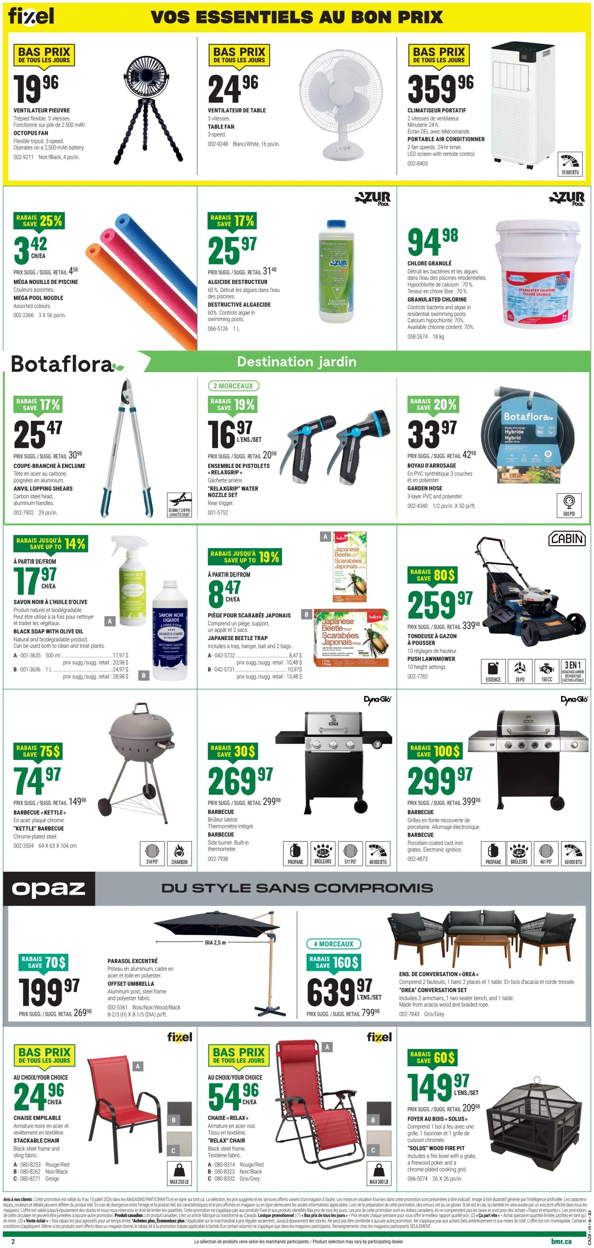 BMR Flyer July 9 to 15