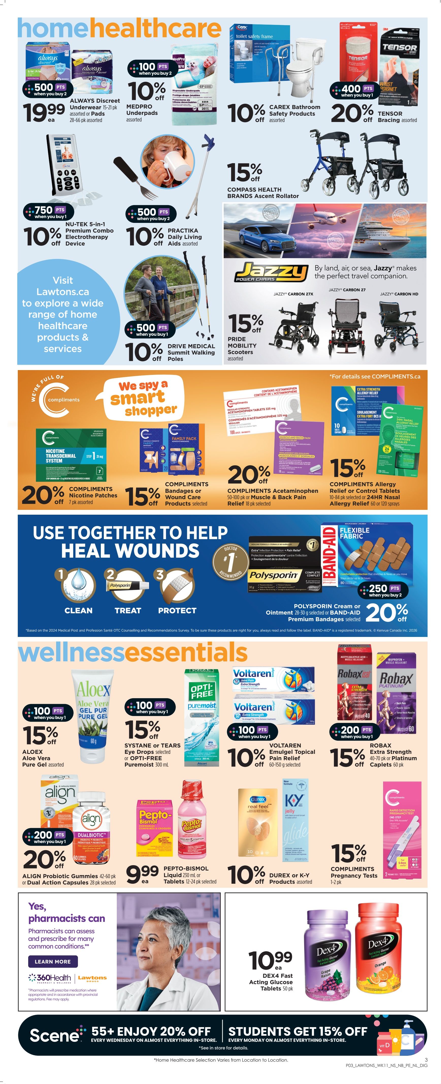 Lawtons Drugs (NS) Flyer July 10 to 16