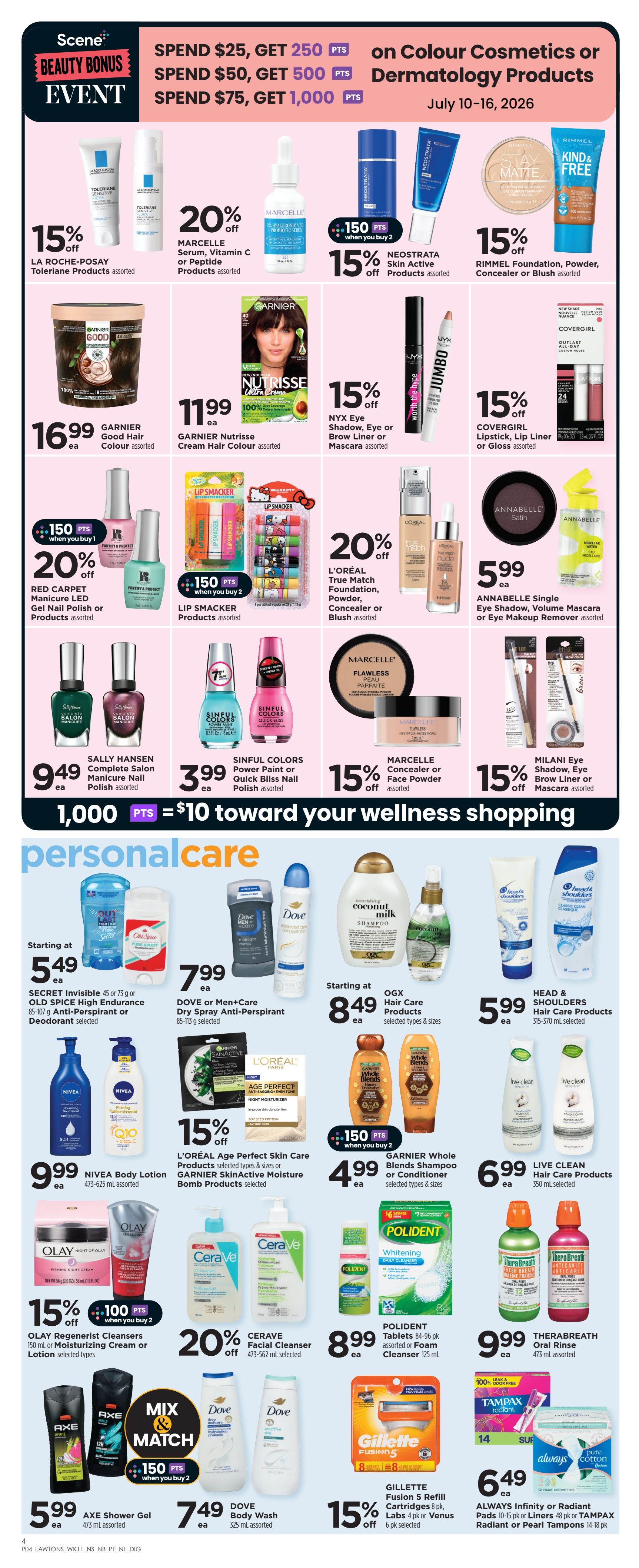 Lawtons Drugs (NS) Flyer July 10 to 16