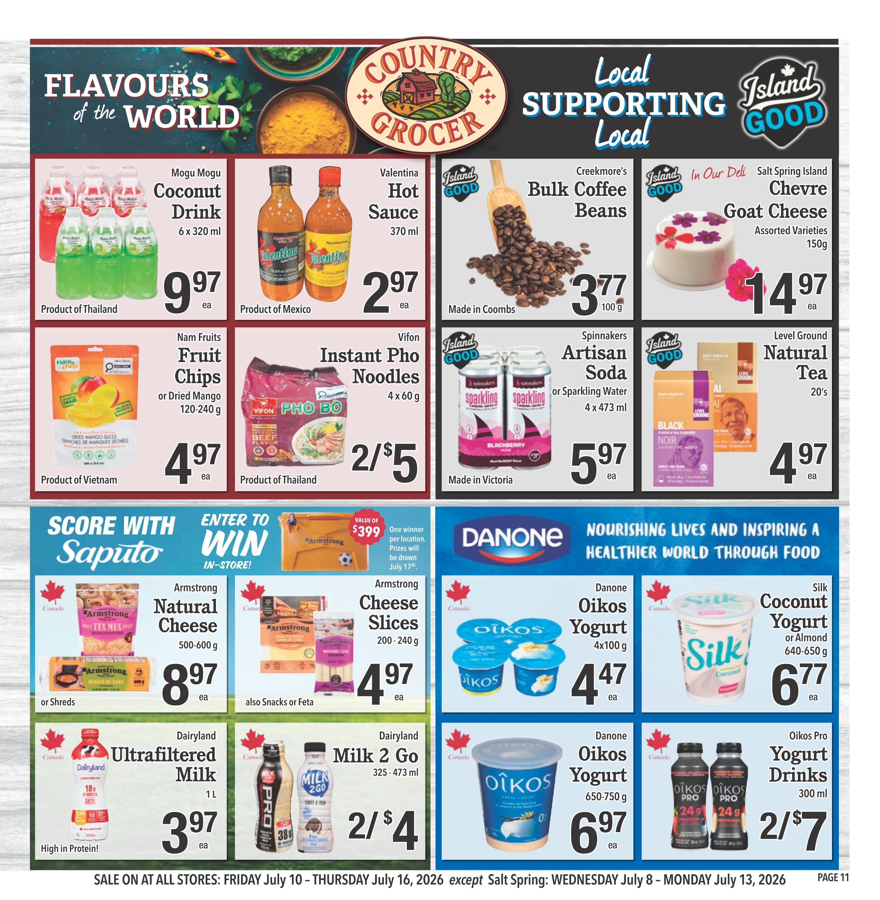 Country Grocer Flyer July 10 to 16
