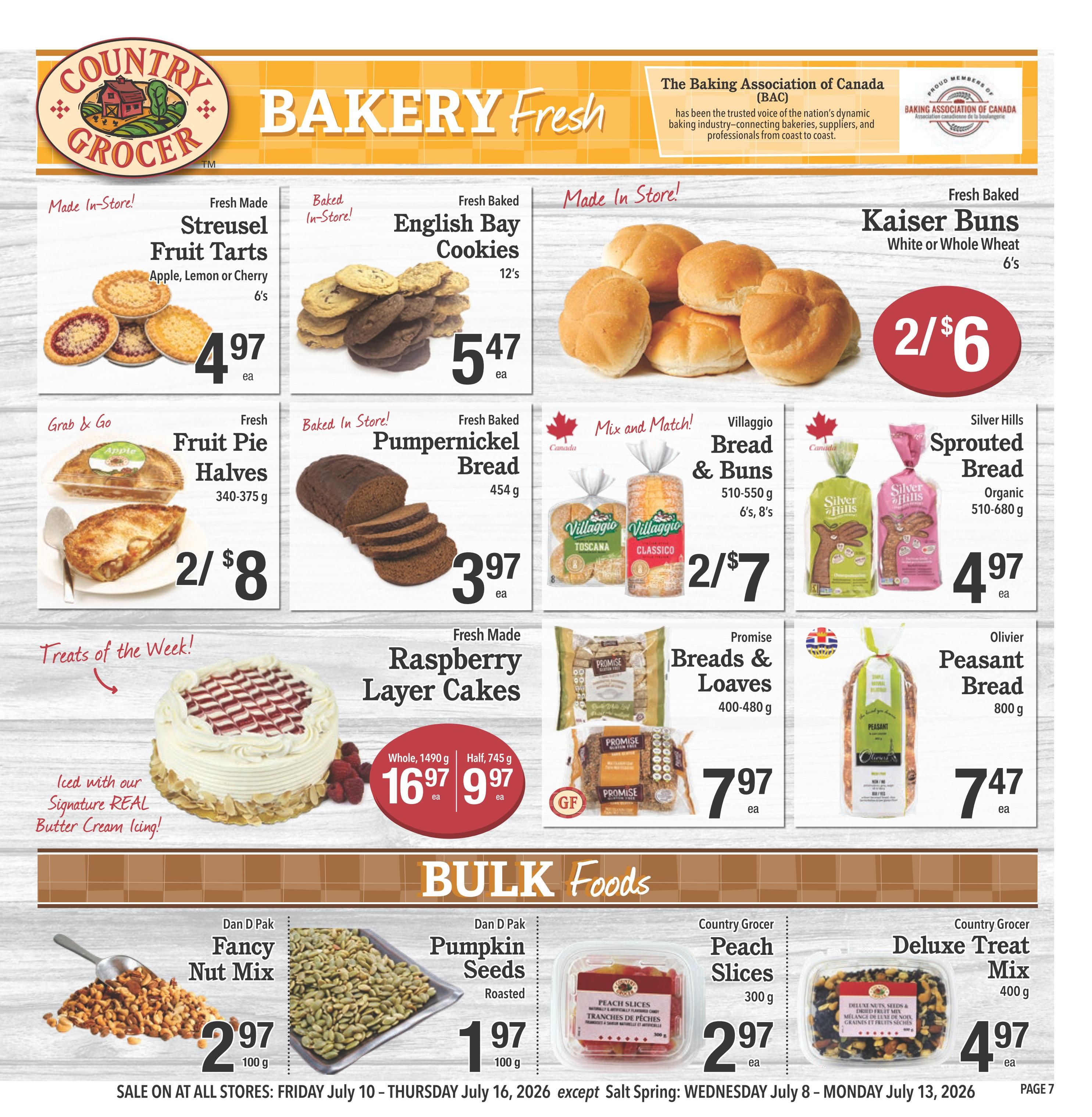 Country Grocer Flyer July 10 to 16