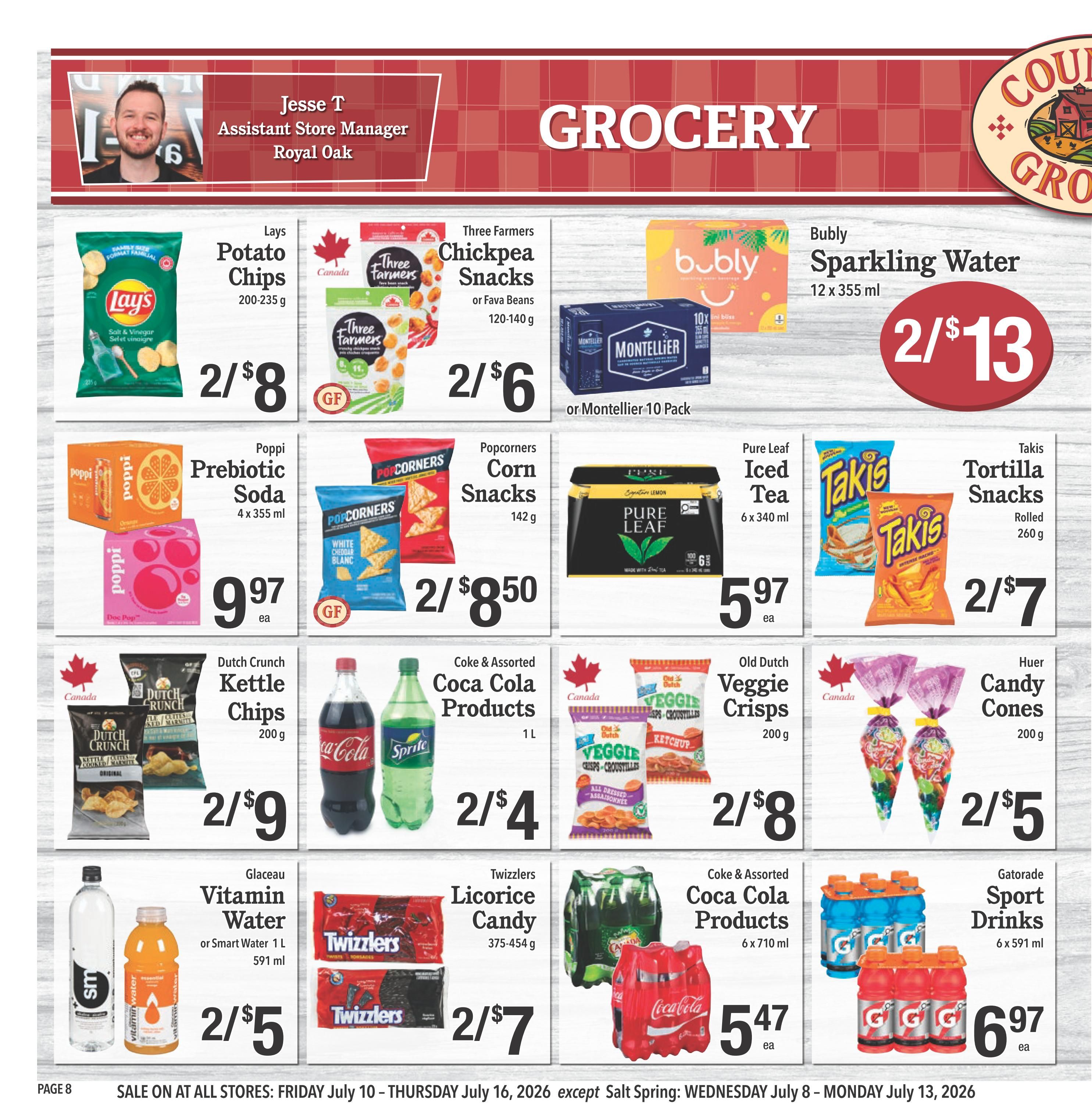 Country Grocer Flyer July 10 to 16