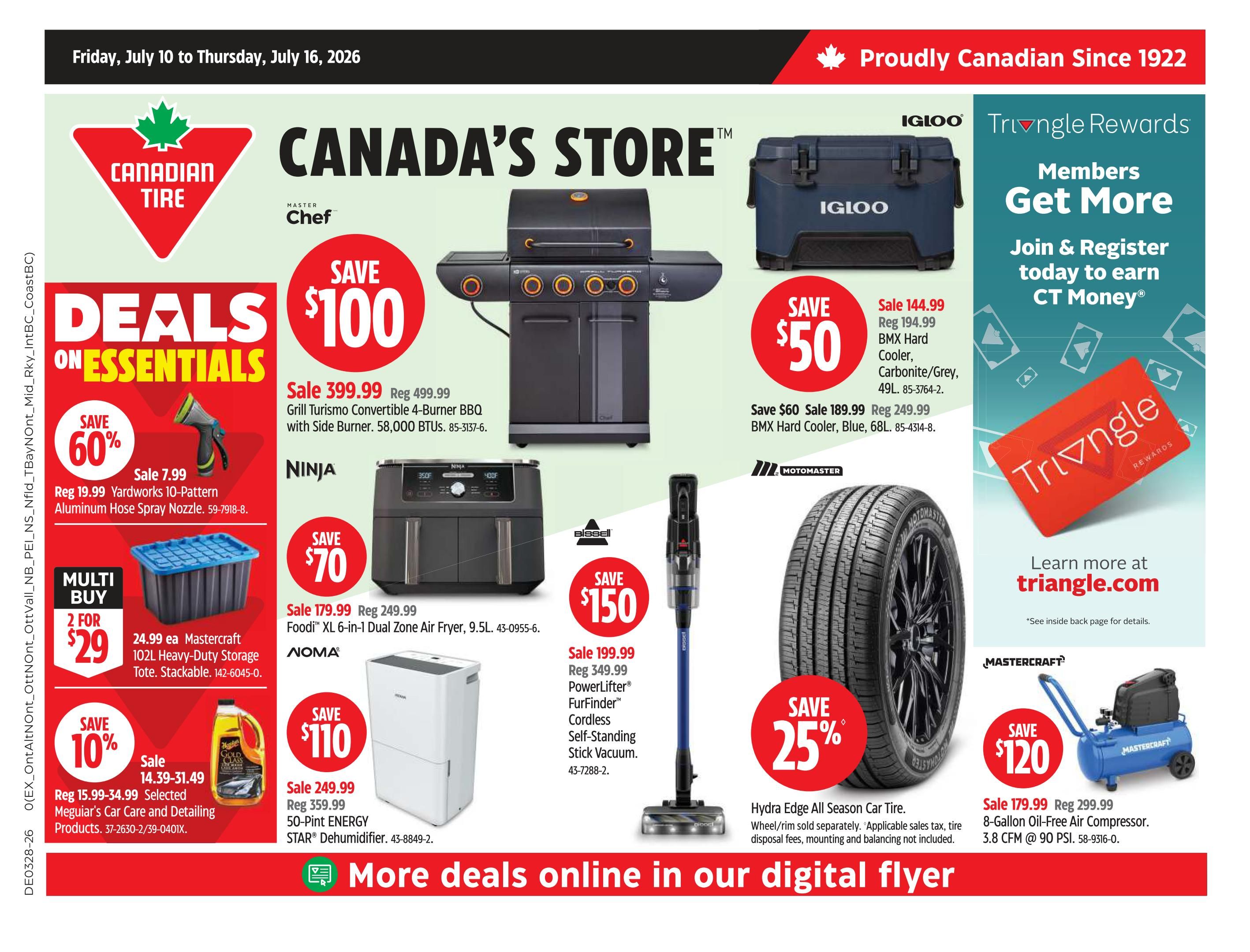 Canadian Tire (ON) Flyer July 10 to 16