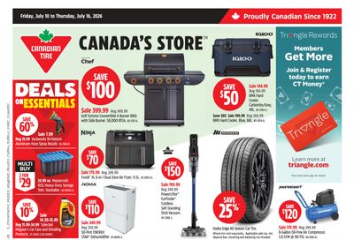 Canadian Tire (West) Flyer July 10 to 16