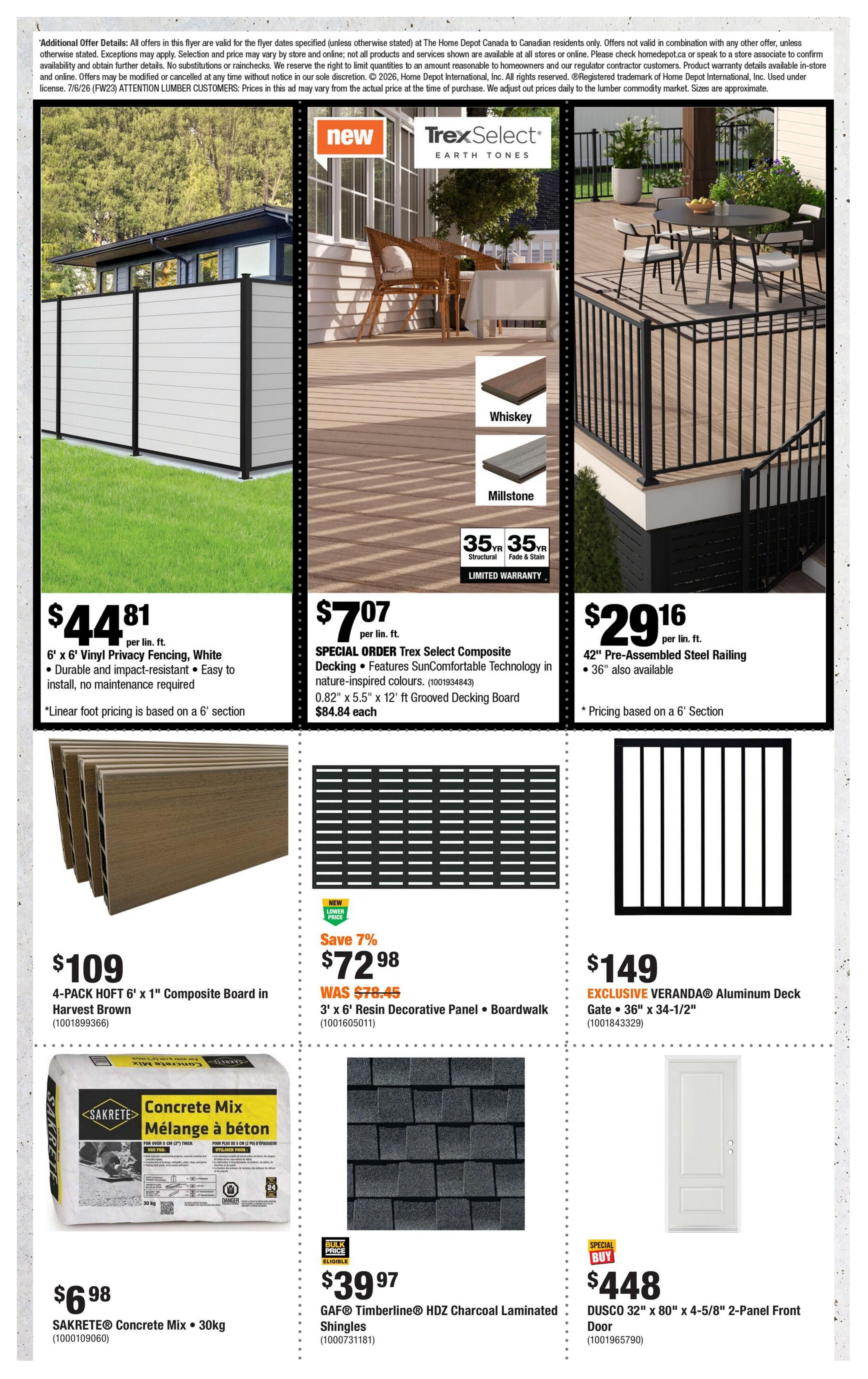 Home Depot (ON) Flyer July 9 to 22