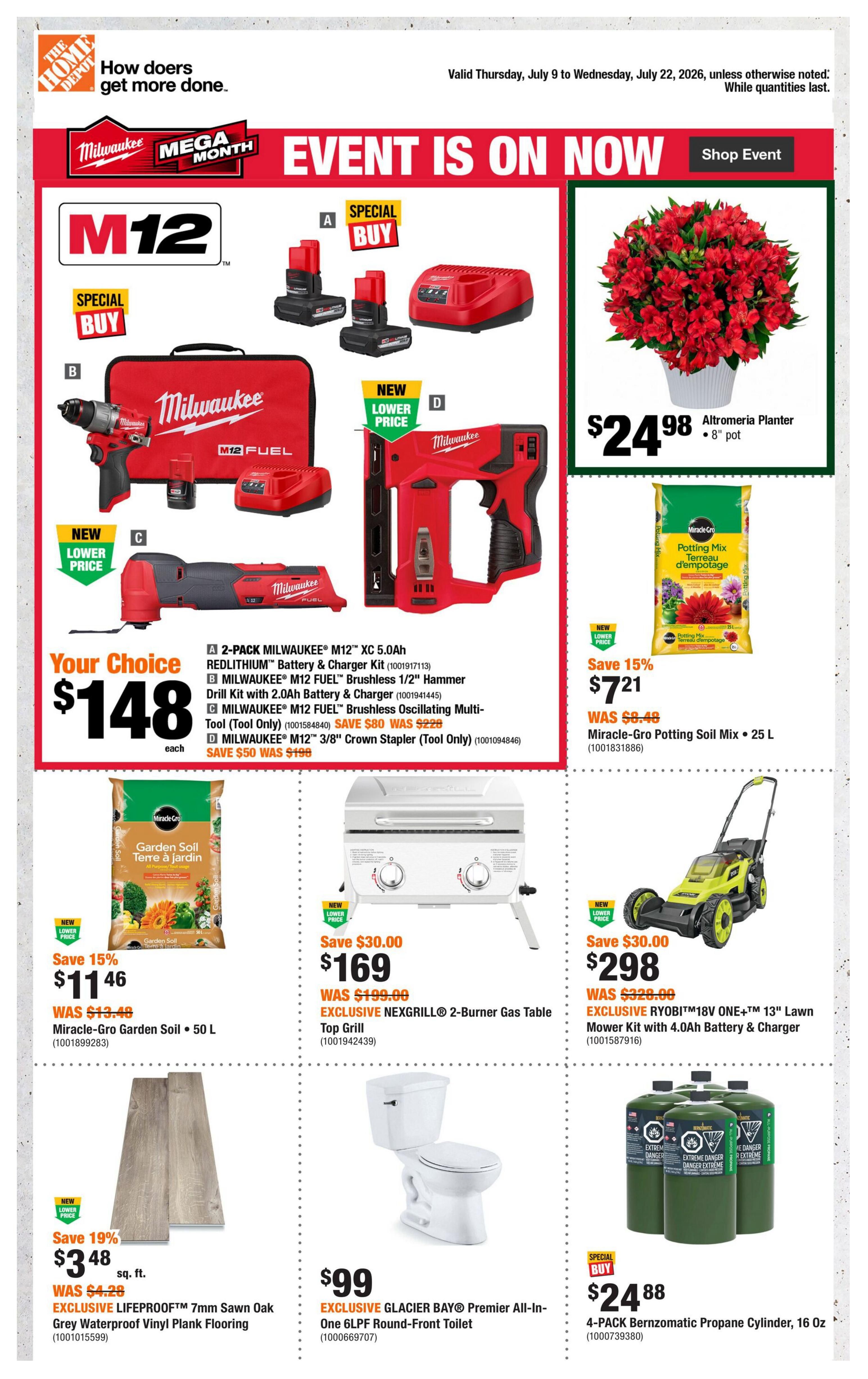 Home Depot (Atlantic) Flyer July 9 to 22